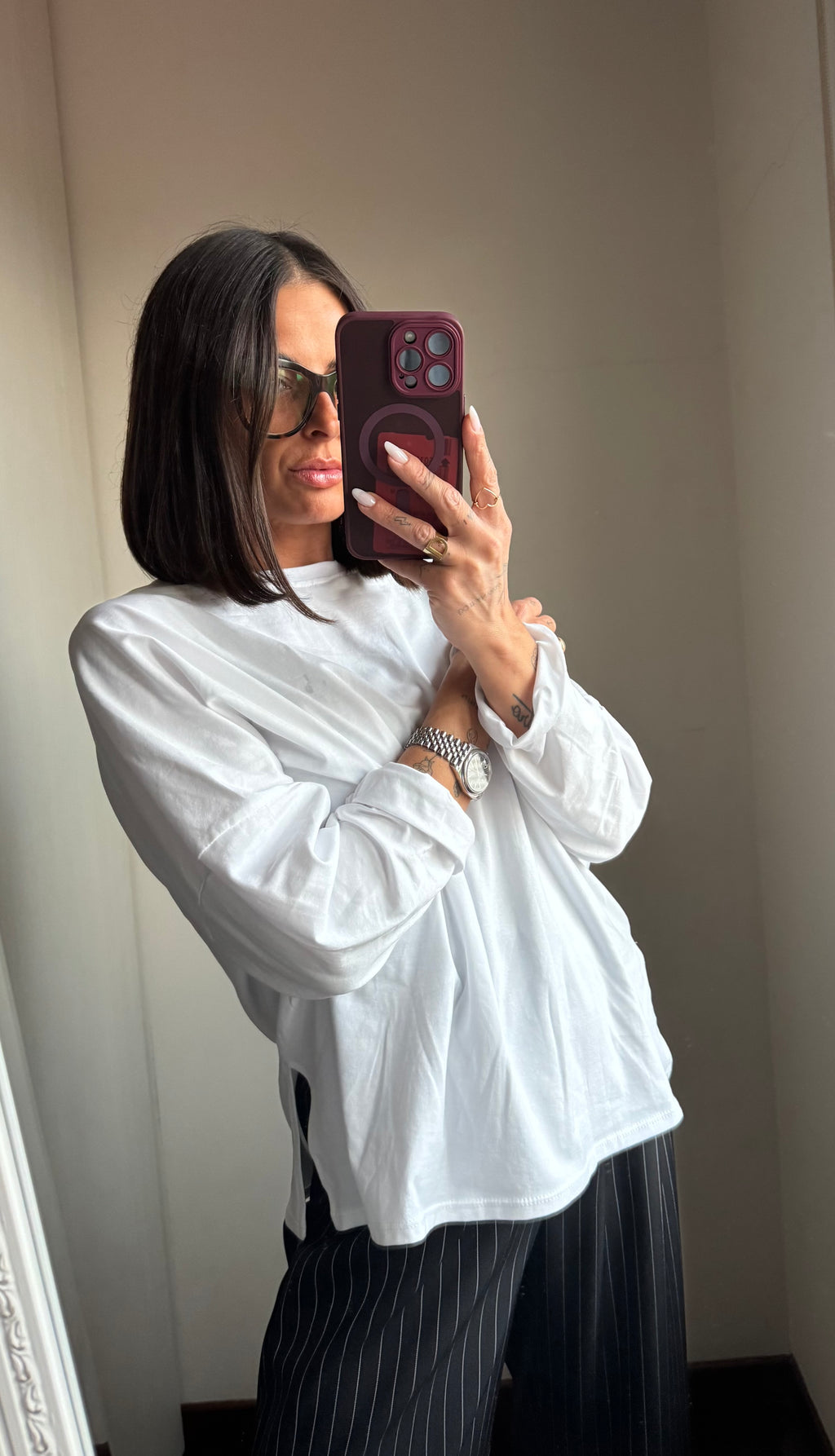 Maglia manica lunga basic