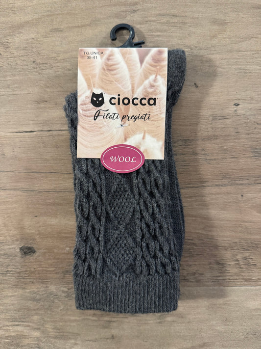Calzino treccia