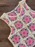 Top in maglia crochet