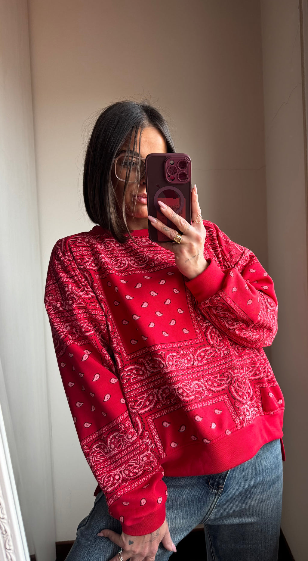 Felpa bandana