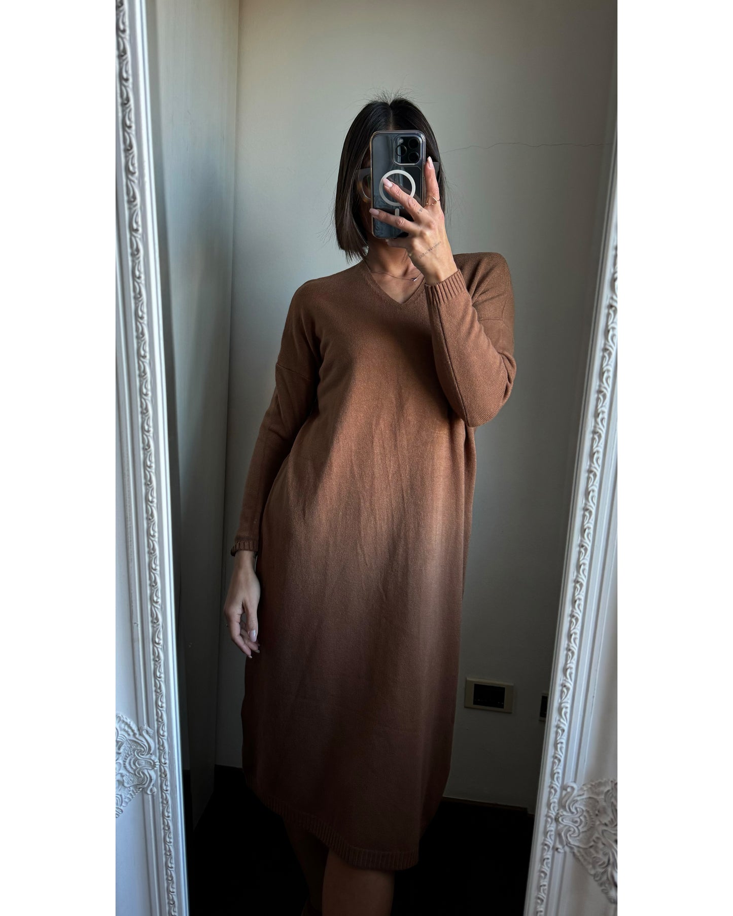 Abito in maglia Carolina