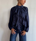 Camicia con volant