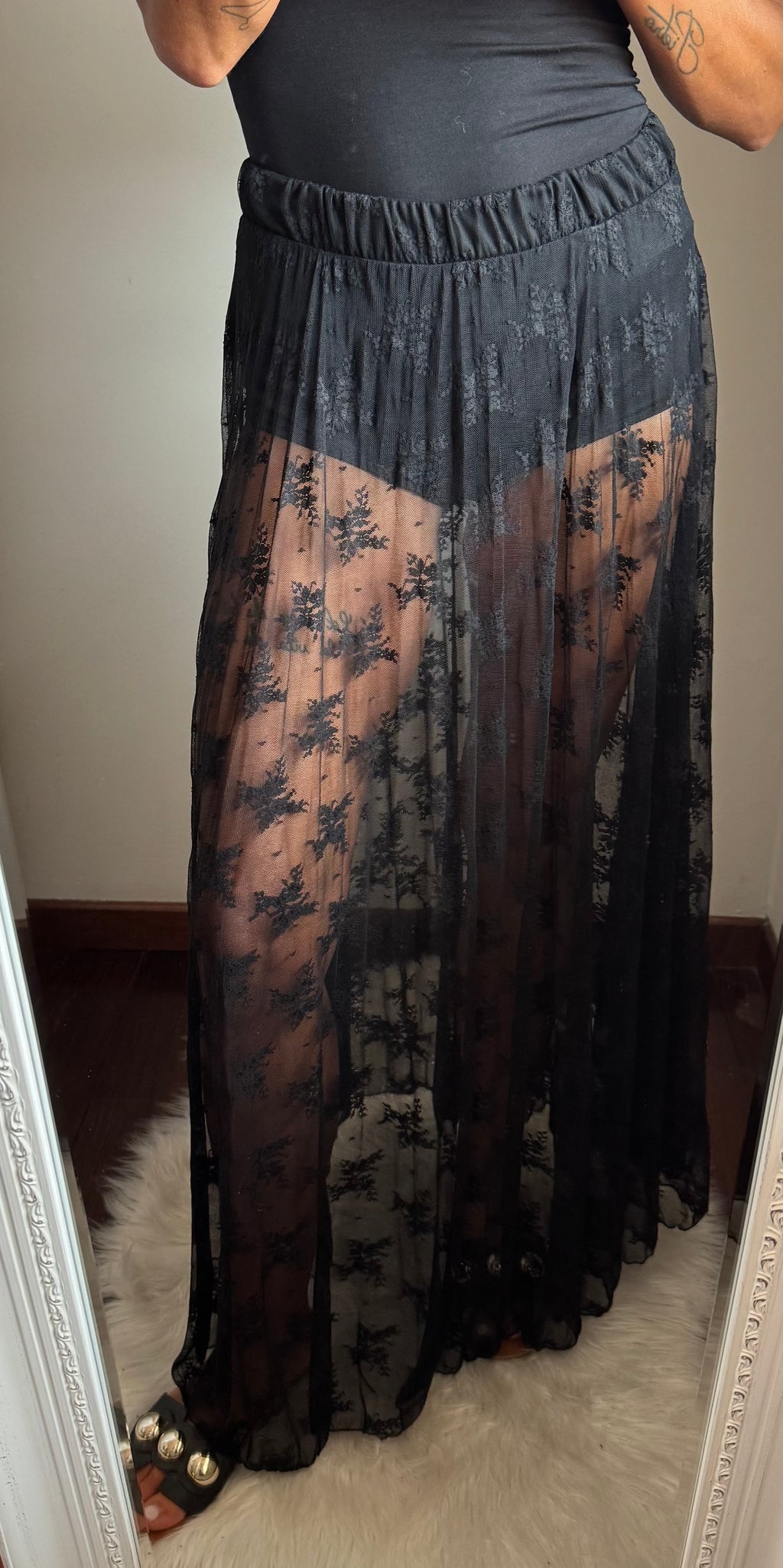 Gonna Lumina con trasparenza