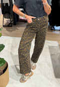 Jeans baggy macula