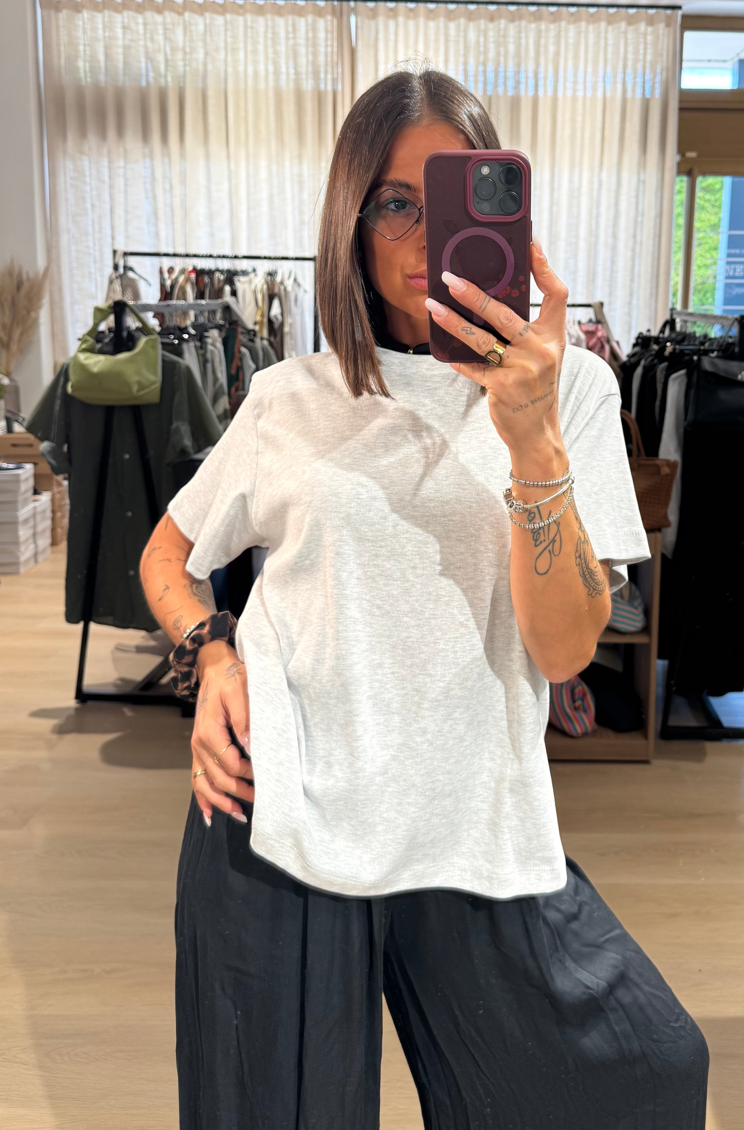 T-shirt basic a scatola