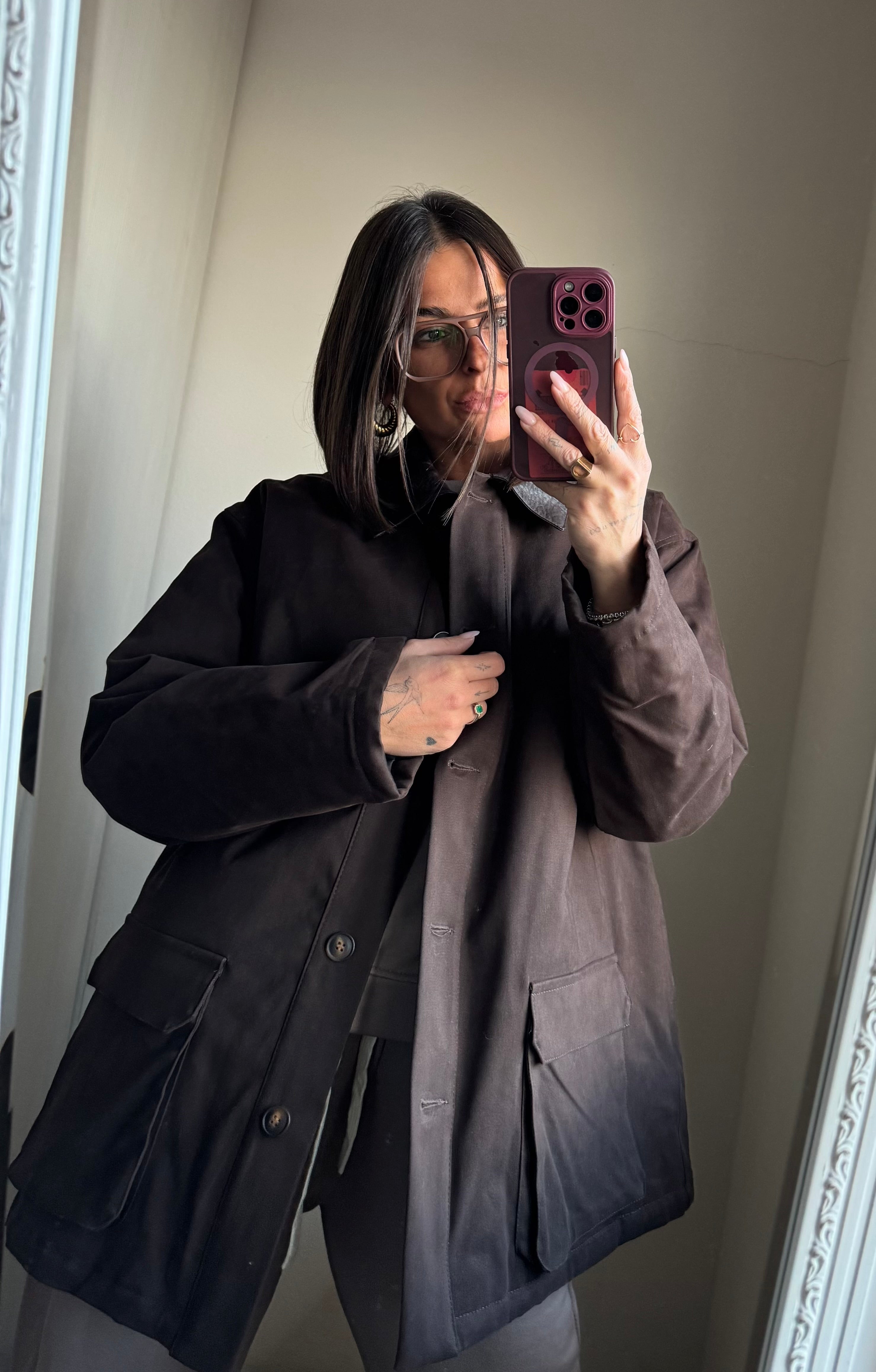 Giacca trapuntata internamente Lumina