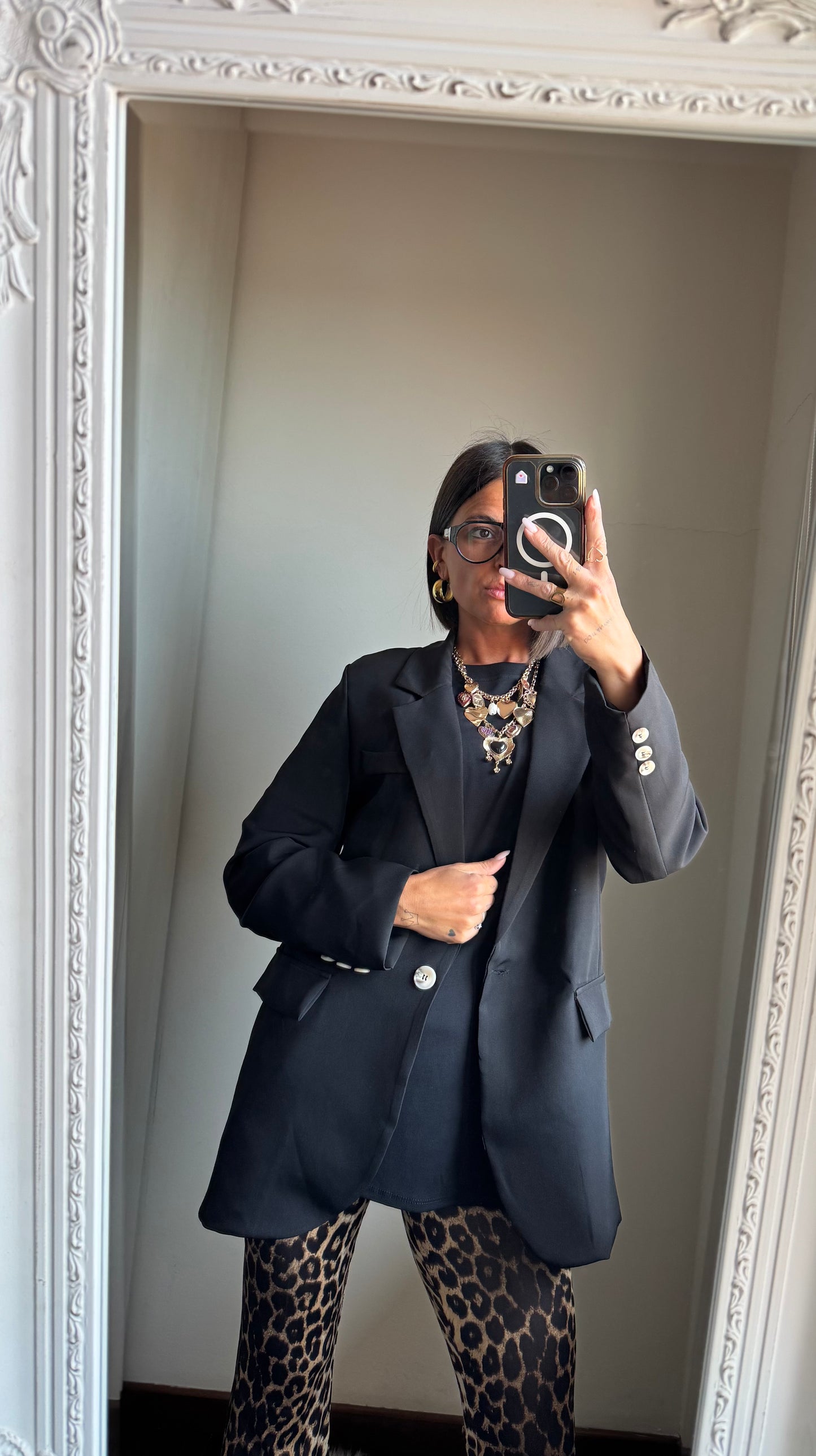Blazer oversize black