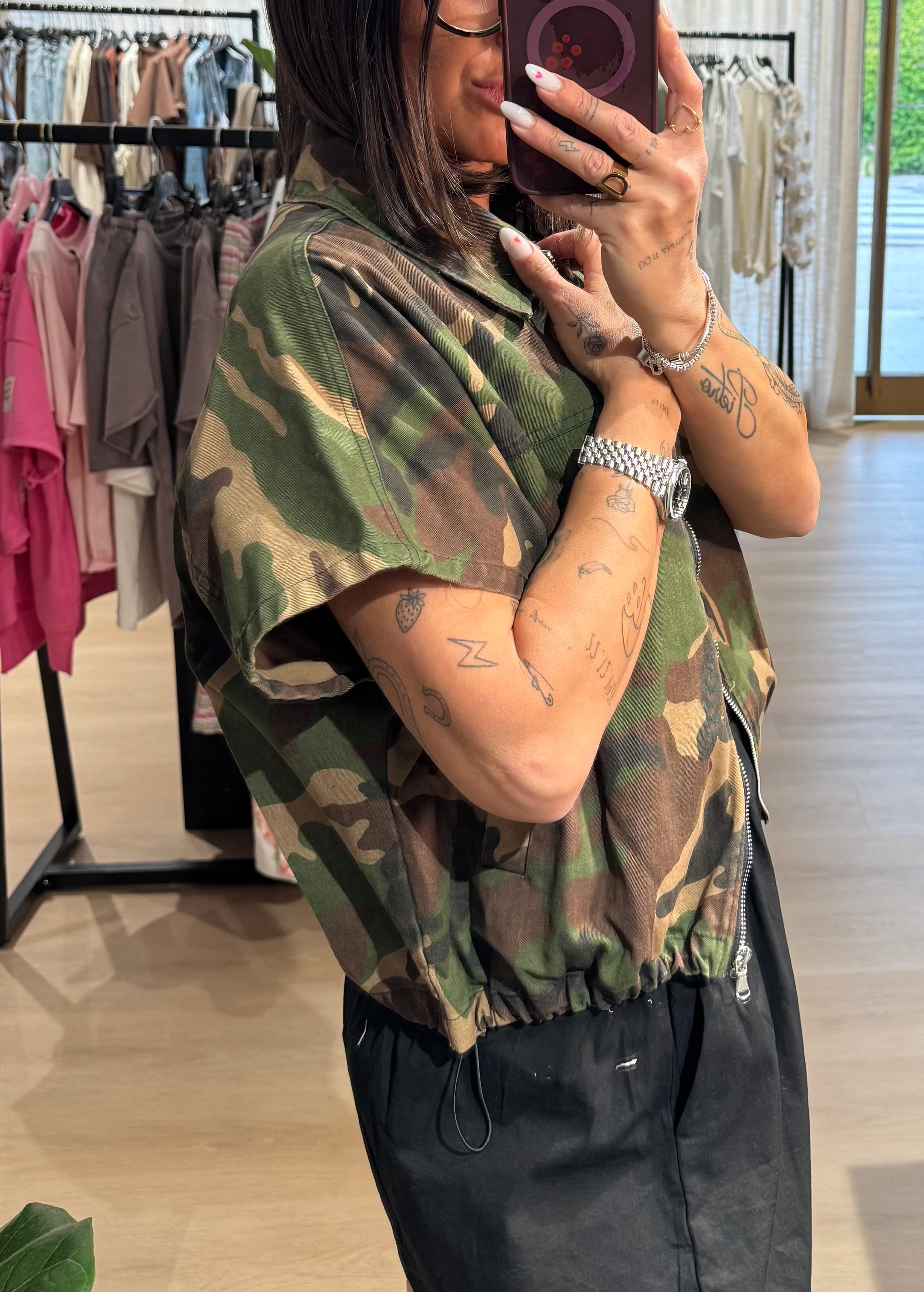 Gilet camouflage Lumina