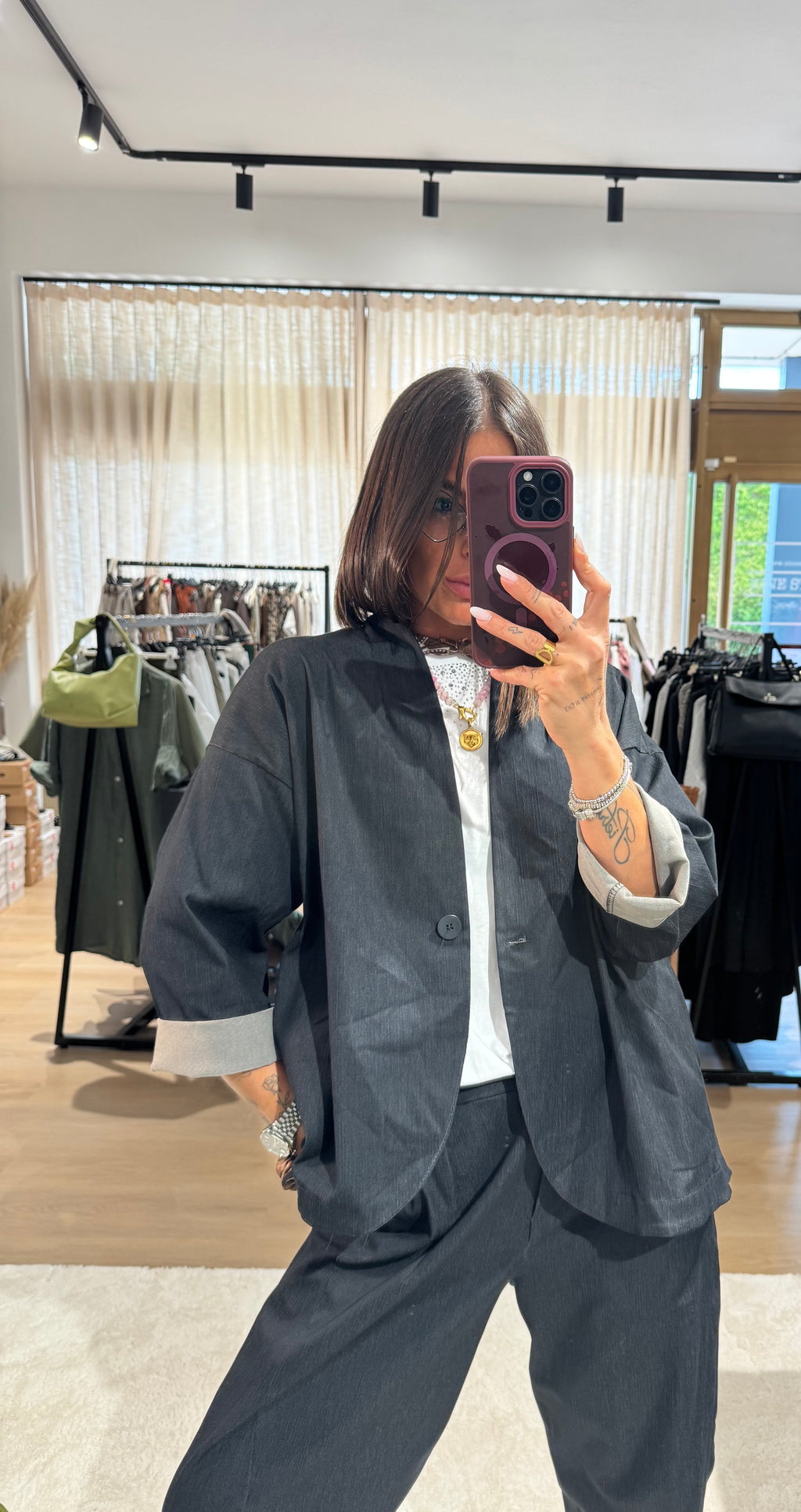 Blazer QUEEN simil jeans