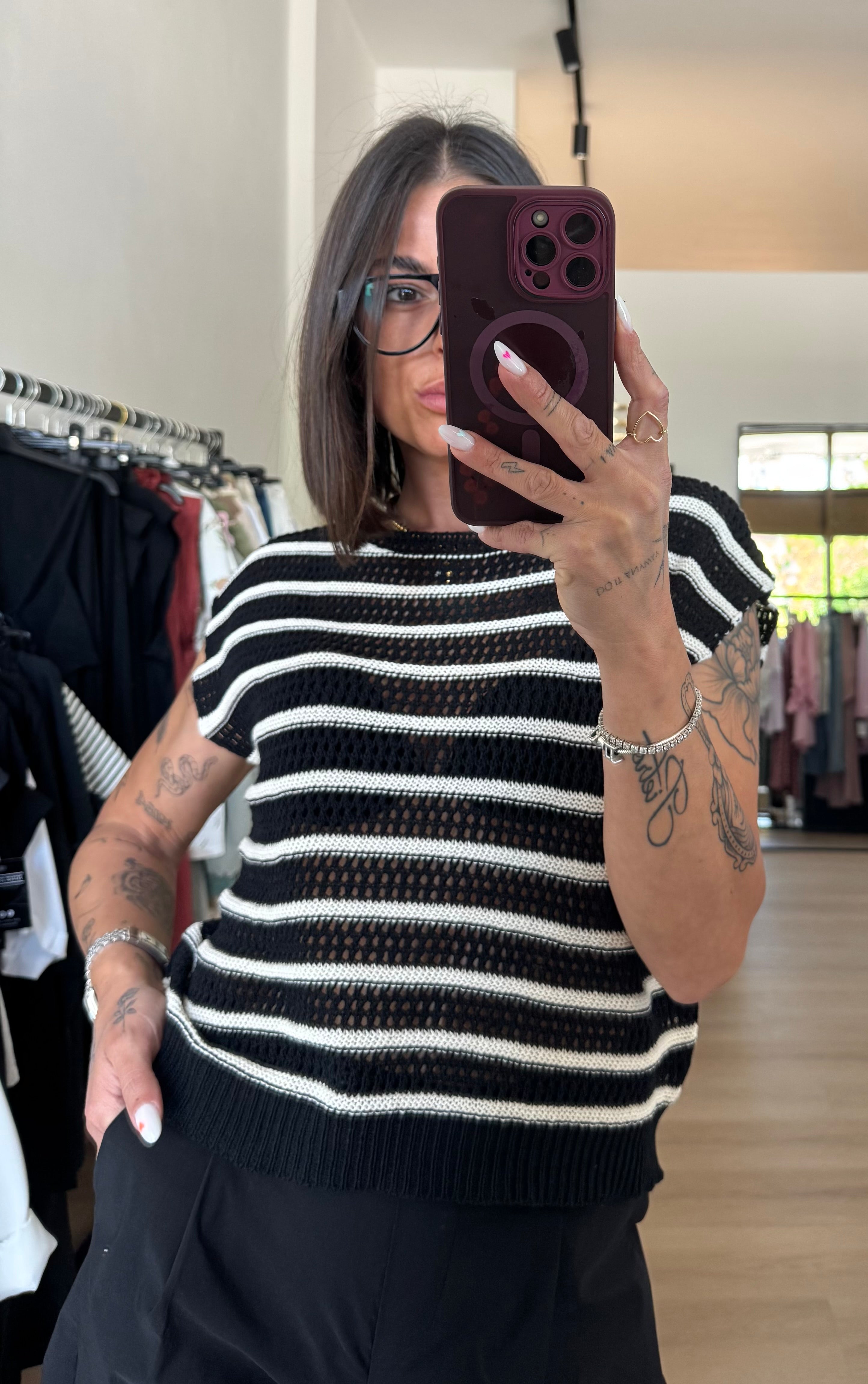 Top in maglia