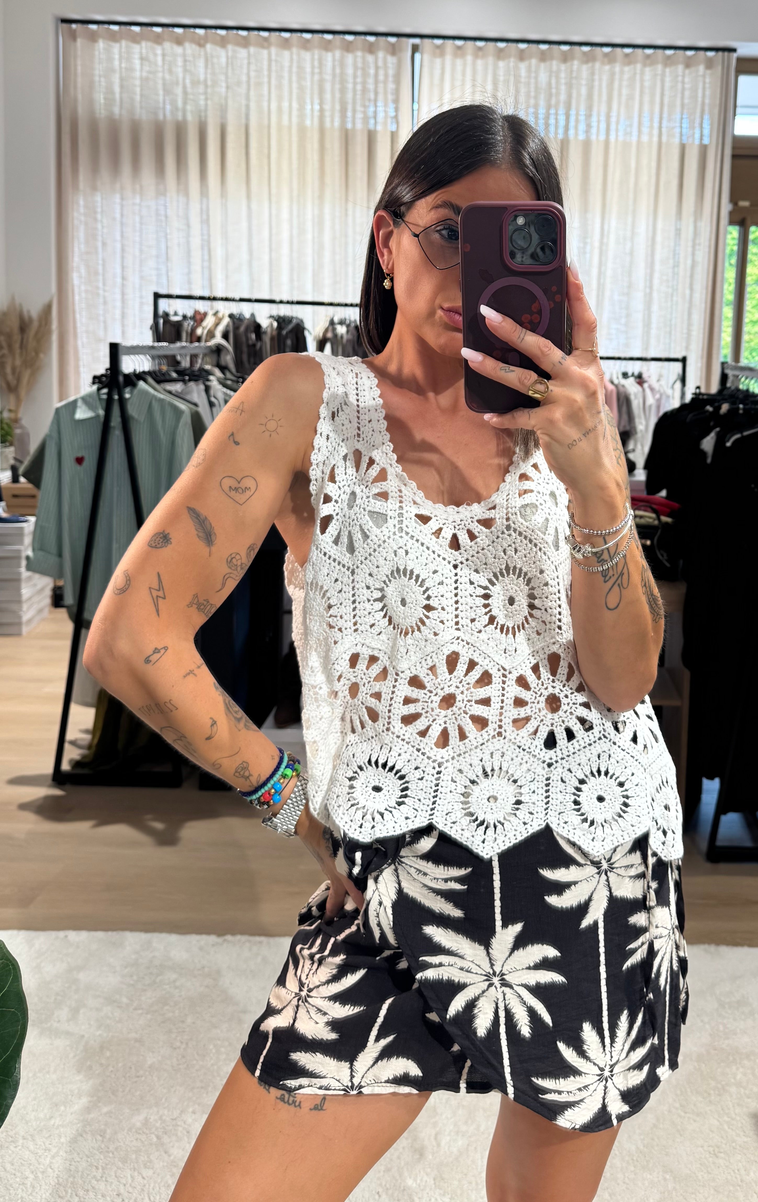 Top in crochet