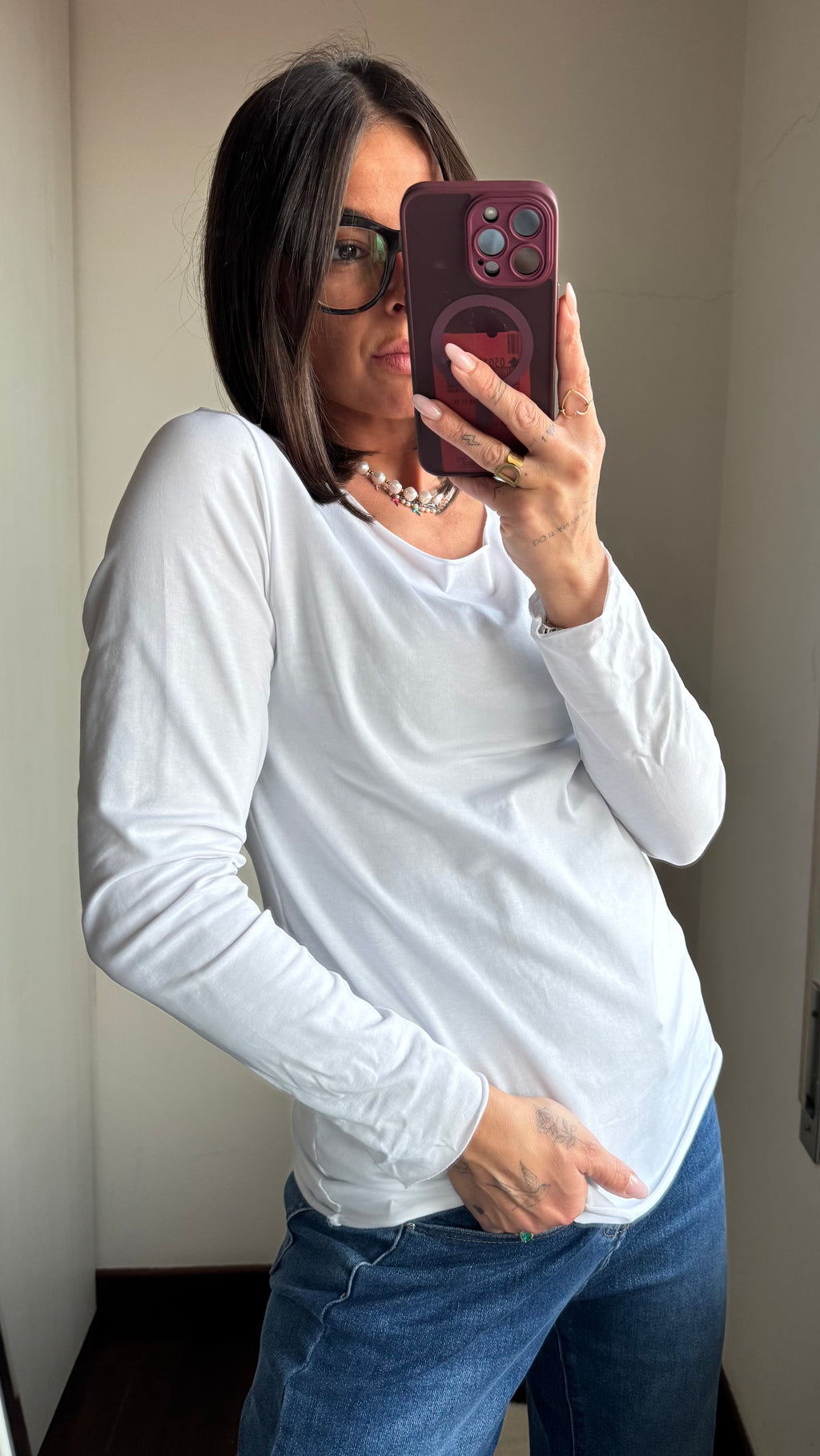 Maglia taglio laser SLIM FIT