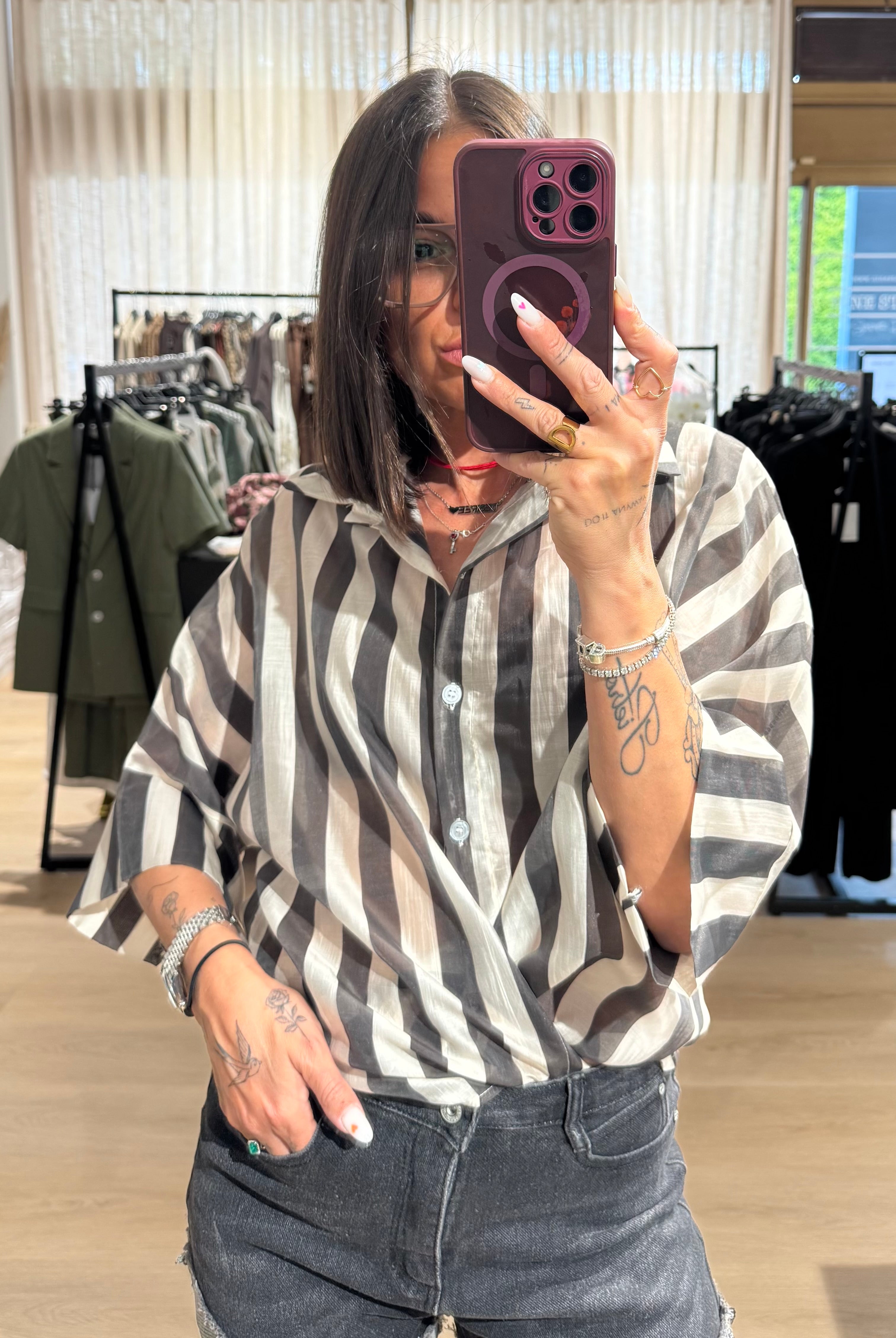 Camicia righe