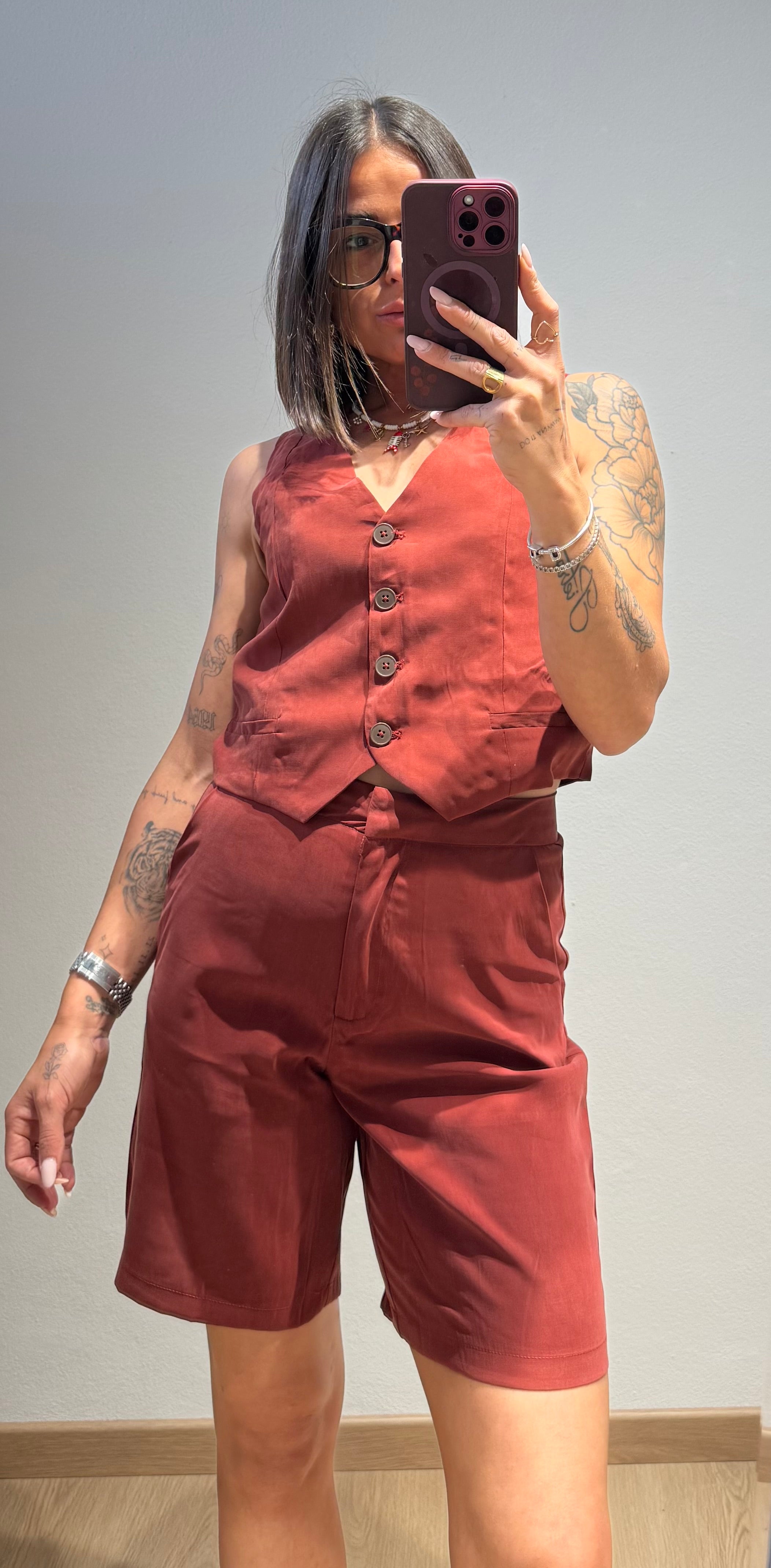 Coordinato rouge