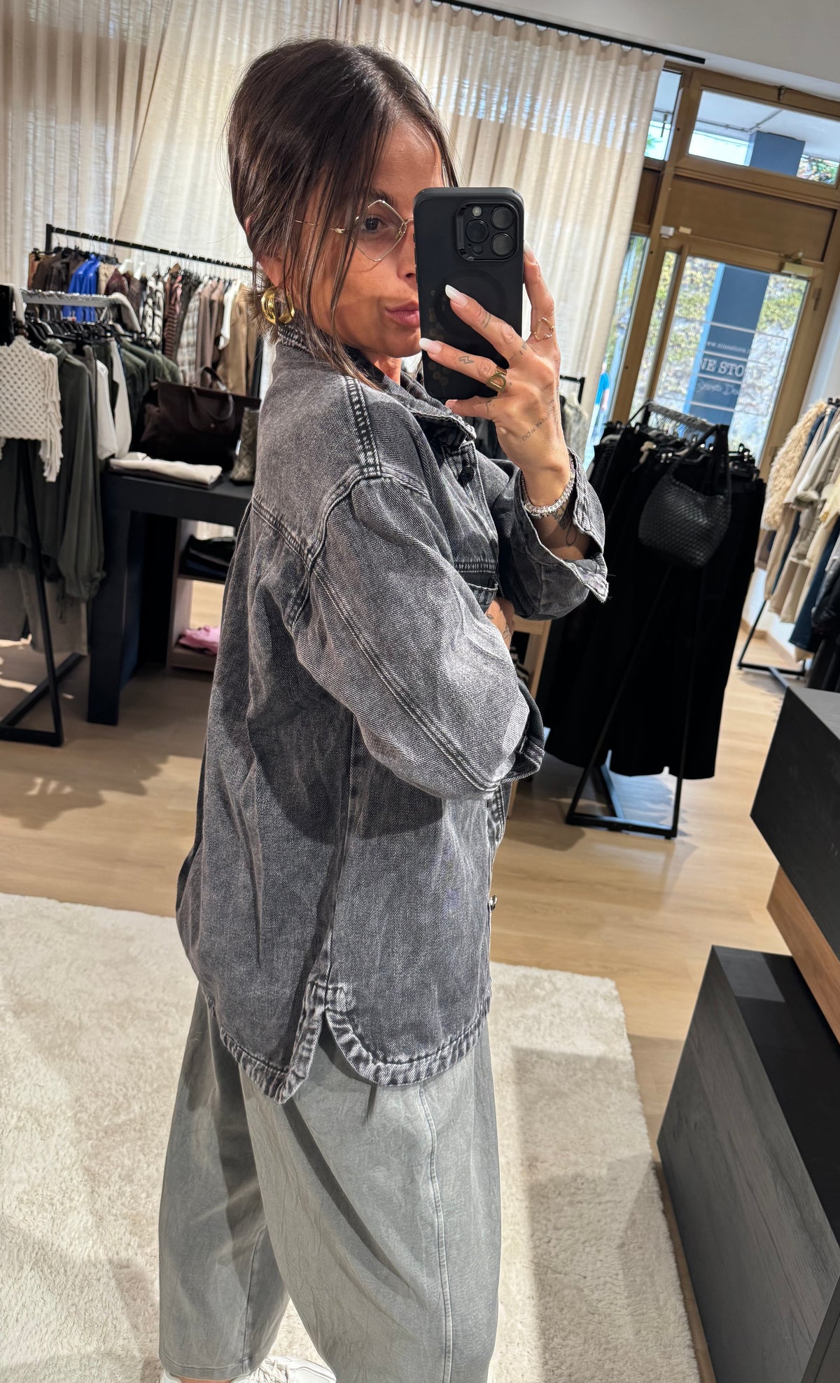 Giacca a camicia in denim YOU DECIDE