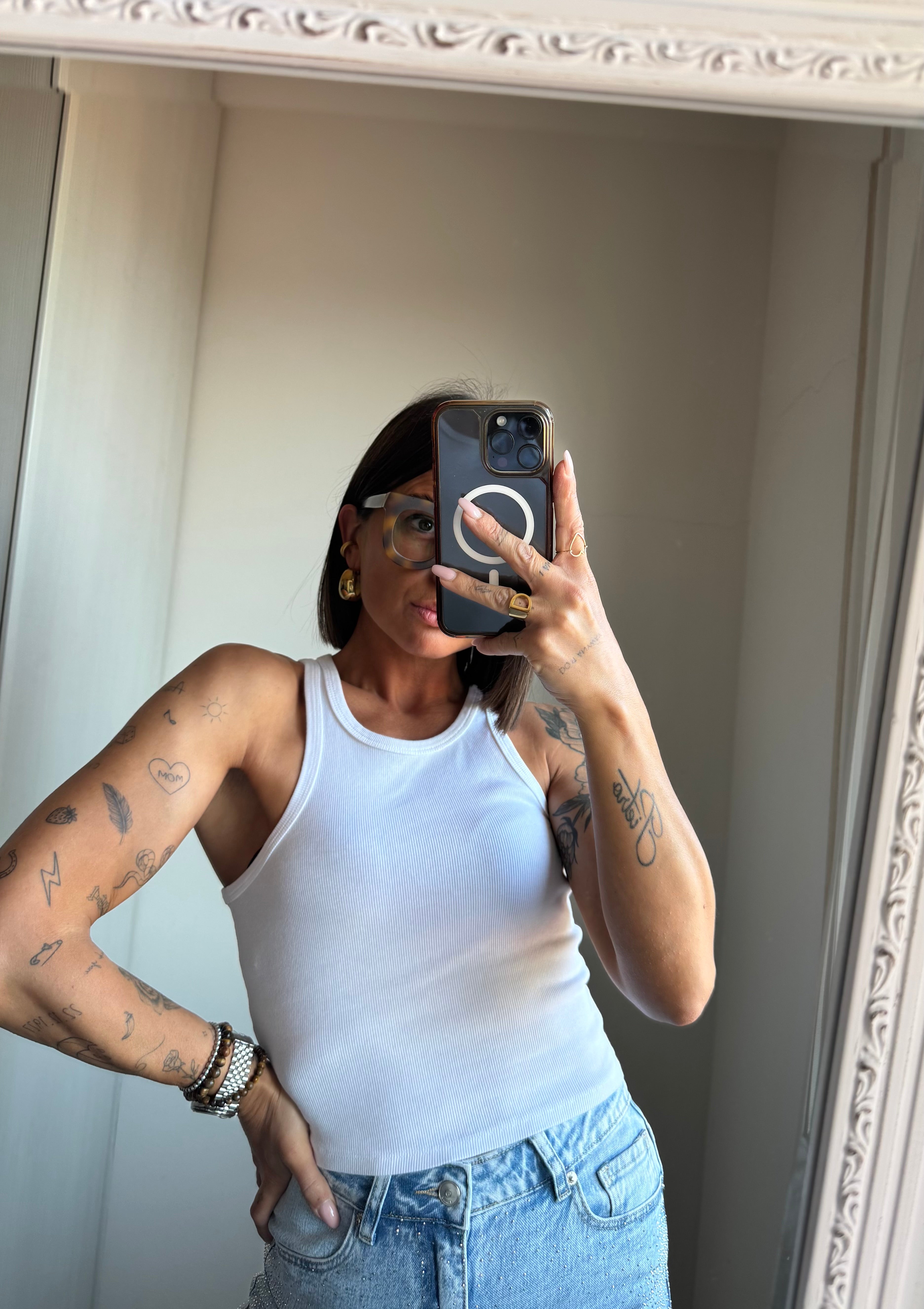 Canotta costine crop