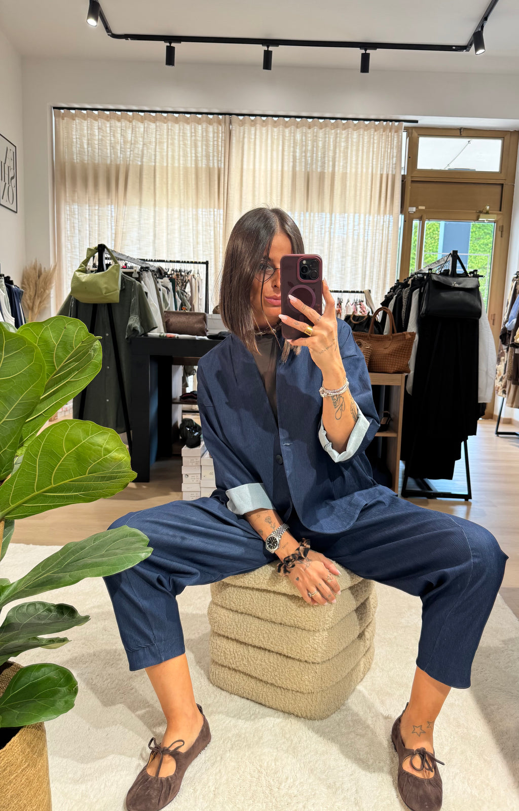 Blazer QUEEN simil jeans