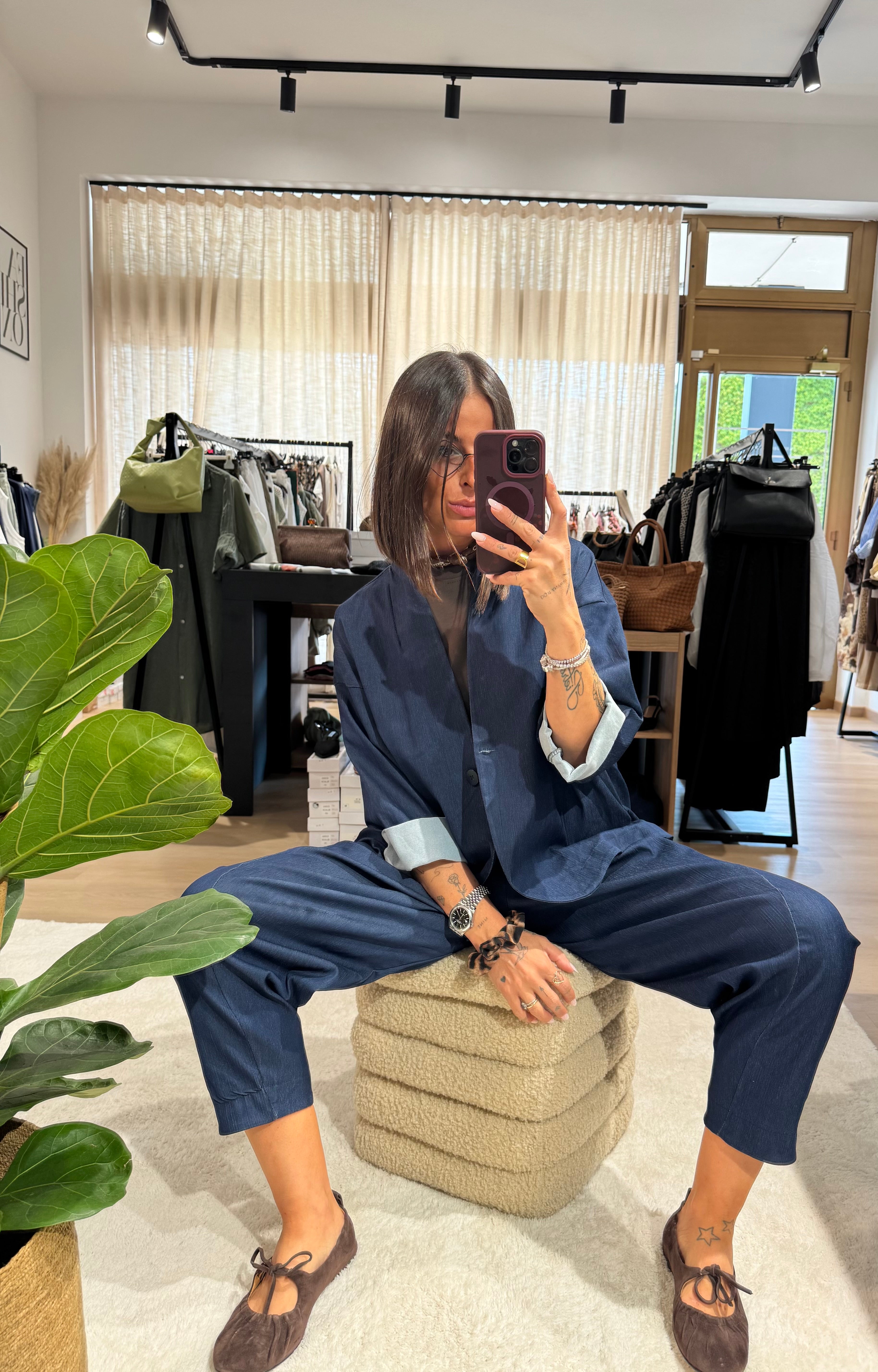 Blazer QUEEN simil jeans