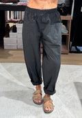 Pantalone balloon cotone