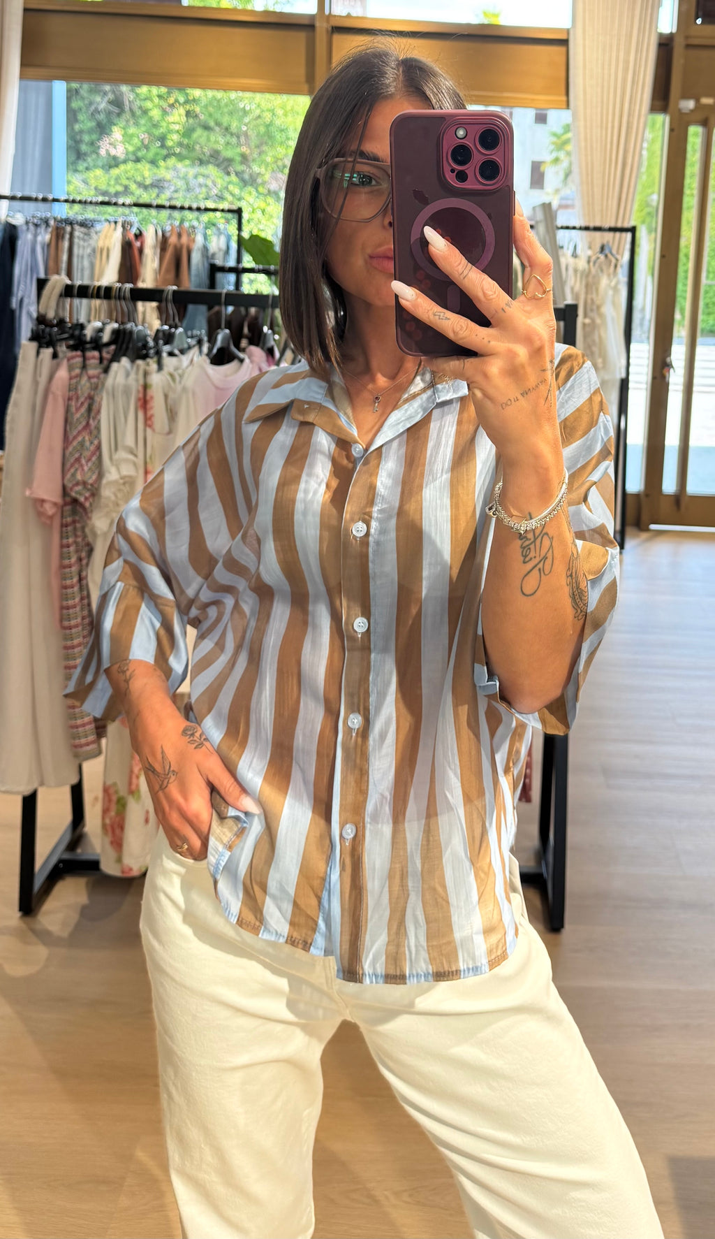 Camicia righe