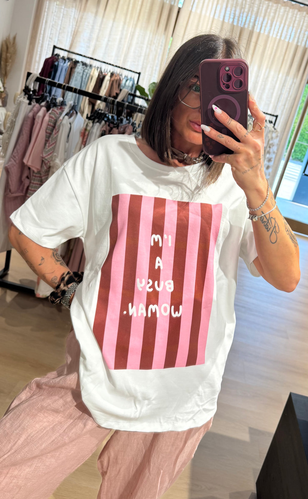 T-shirt I’M A BUSY WOMAN