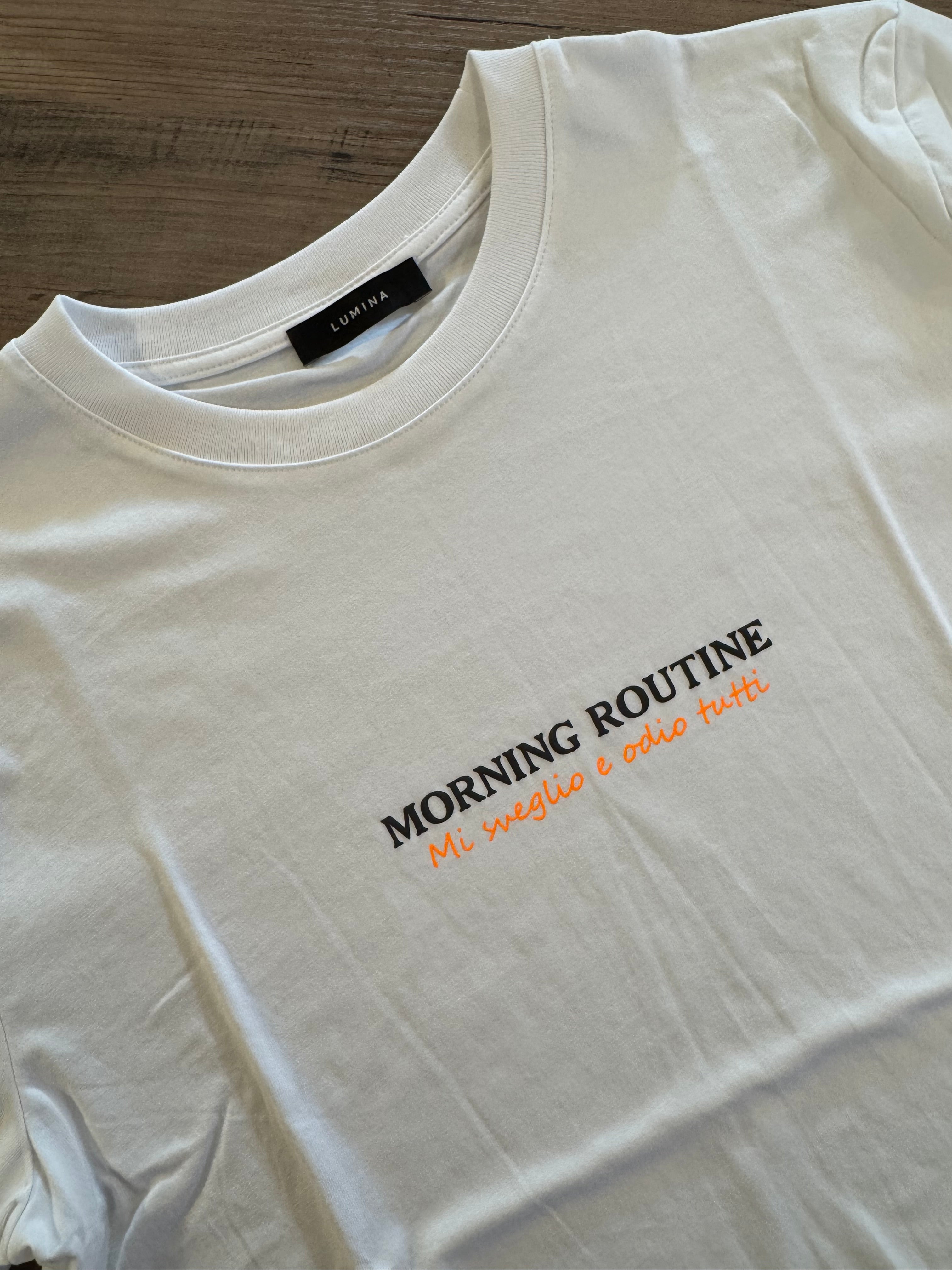T-shirt MI SVEGLIO E ODIO TUTTI