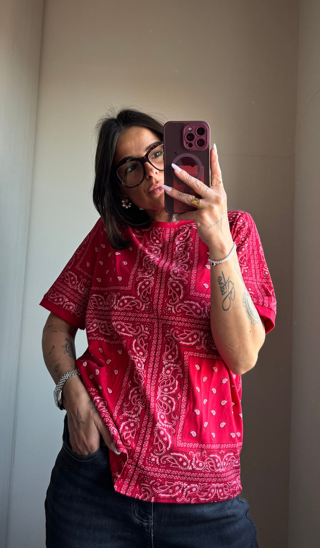 T-shirt bandana