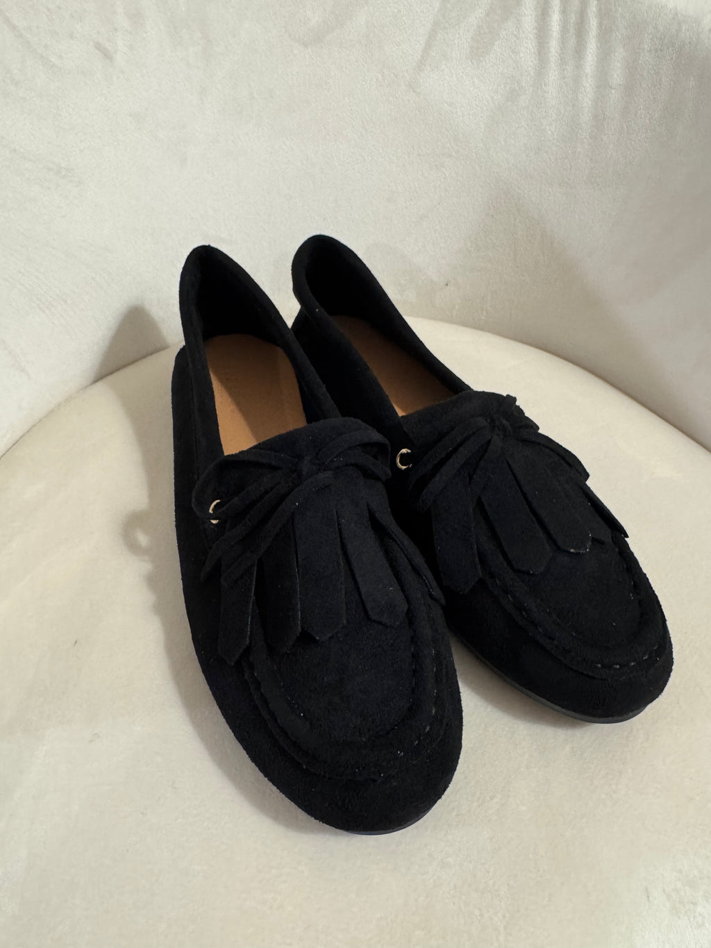 Mocassino scamosciato