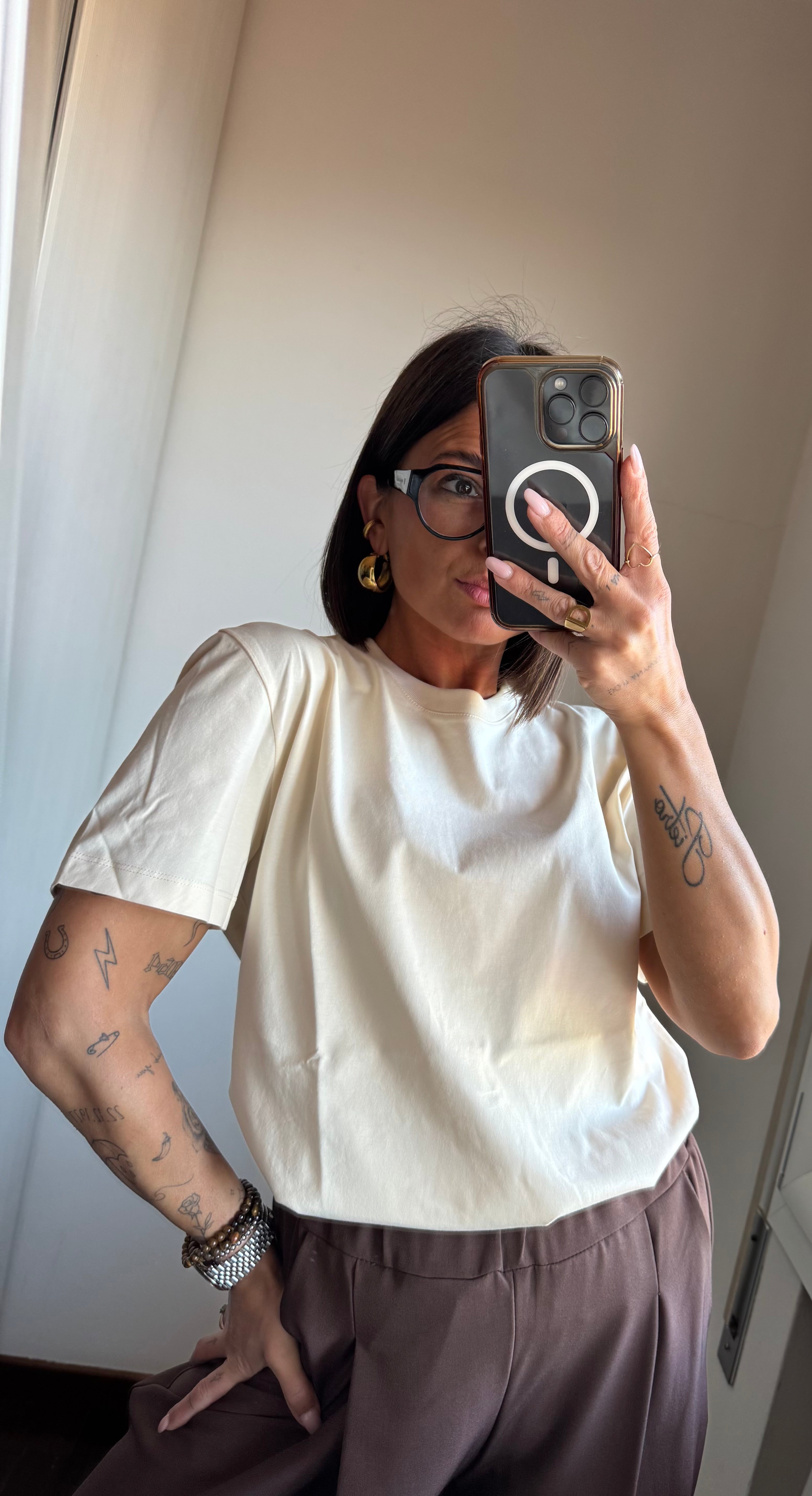 T-shirt basic Lumina