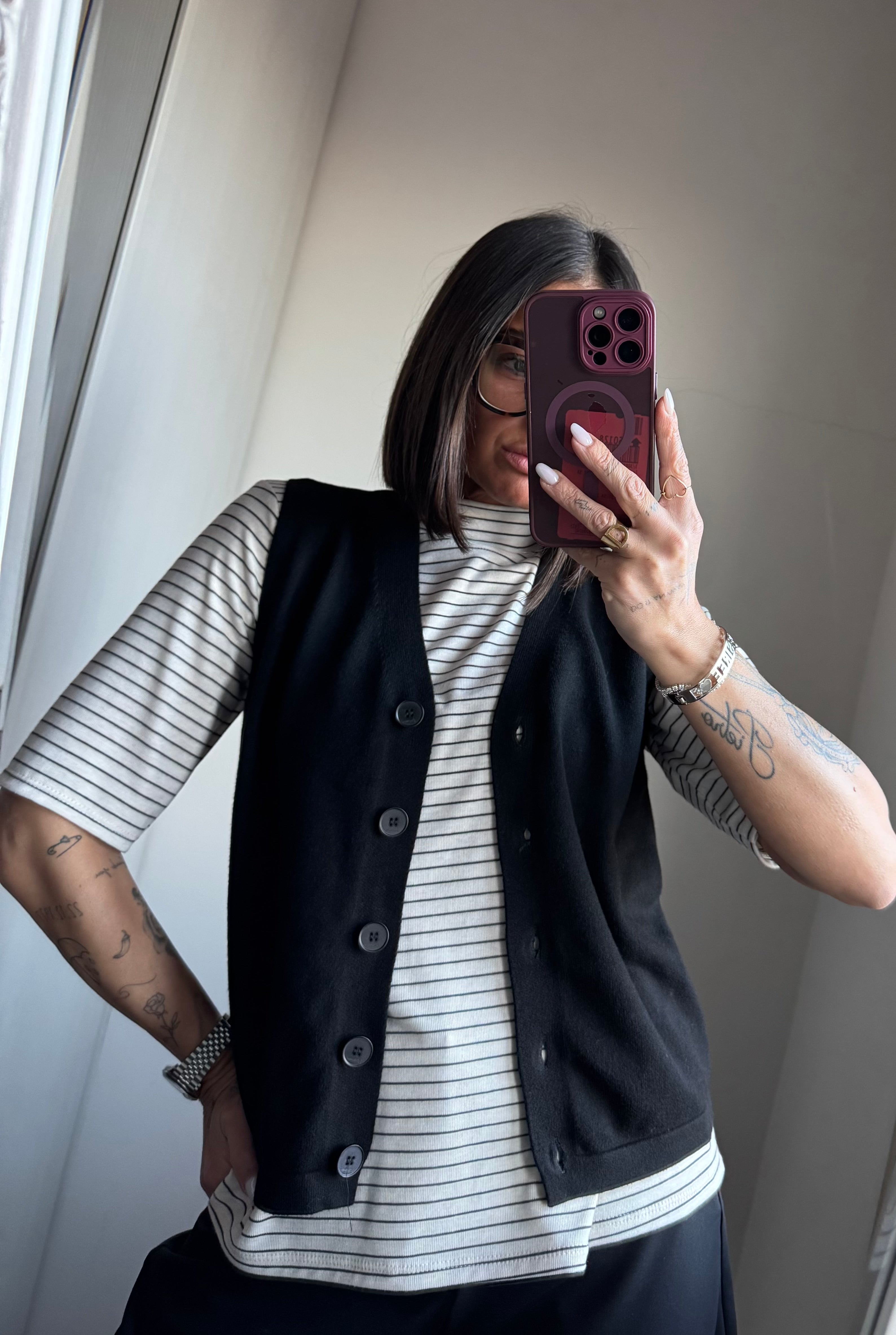 Gilet in maglia