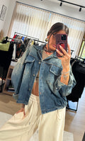 Bomber denim vintage