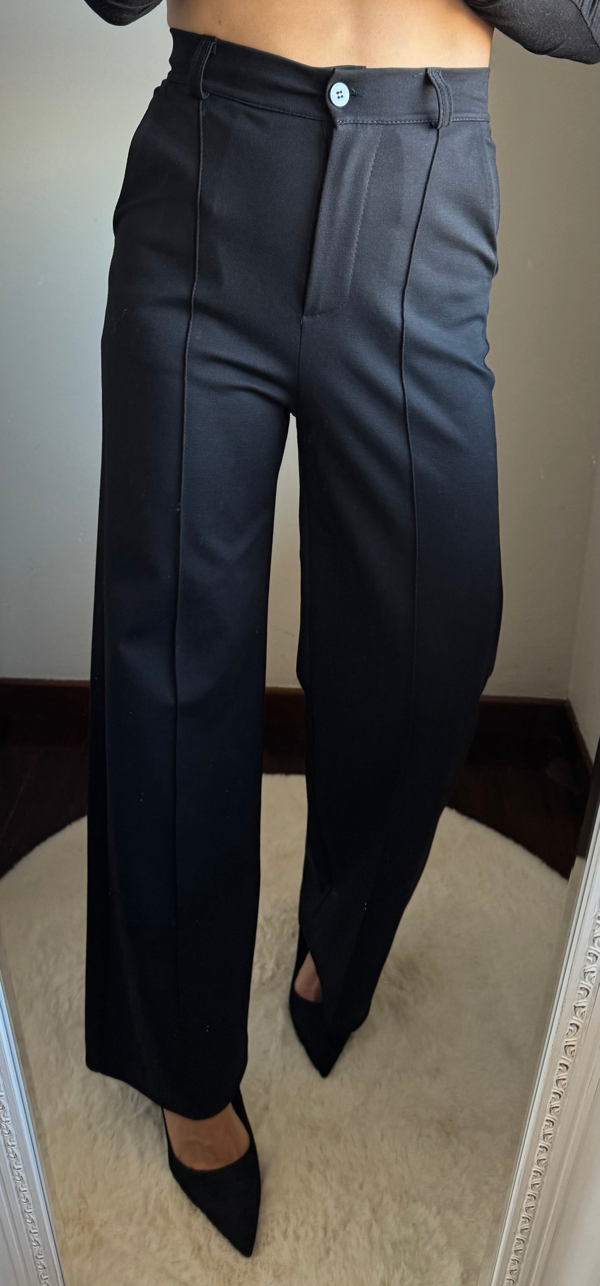 Pantalone palazzo elasticizzato