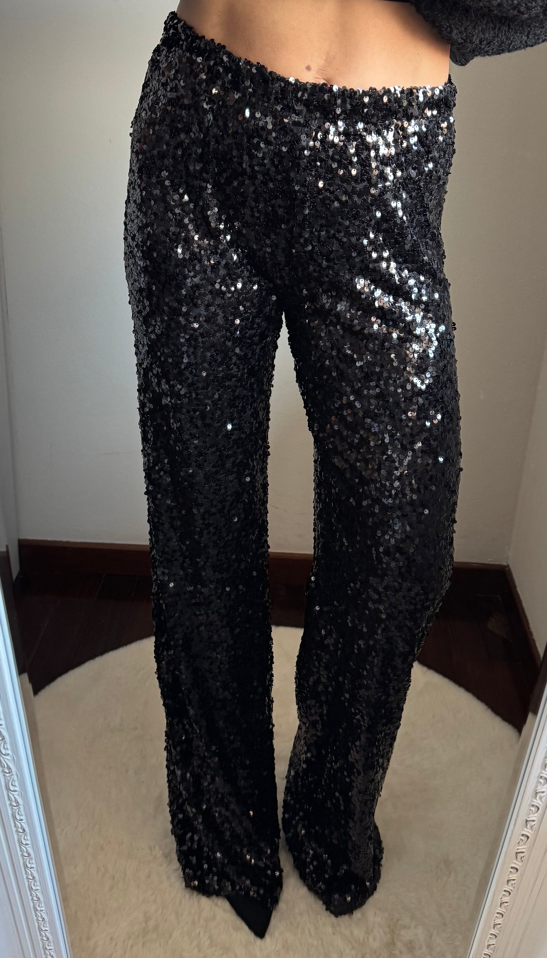 Pantalone paillettes