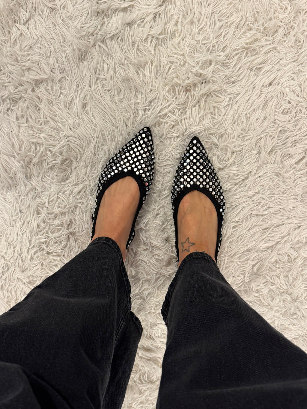 Slingback strass