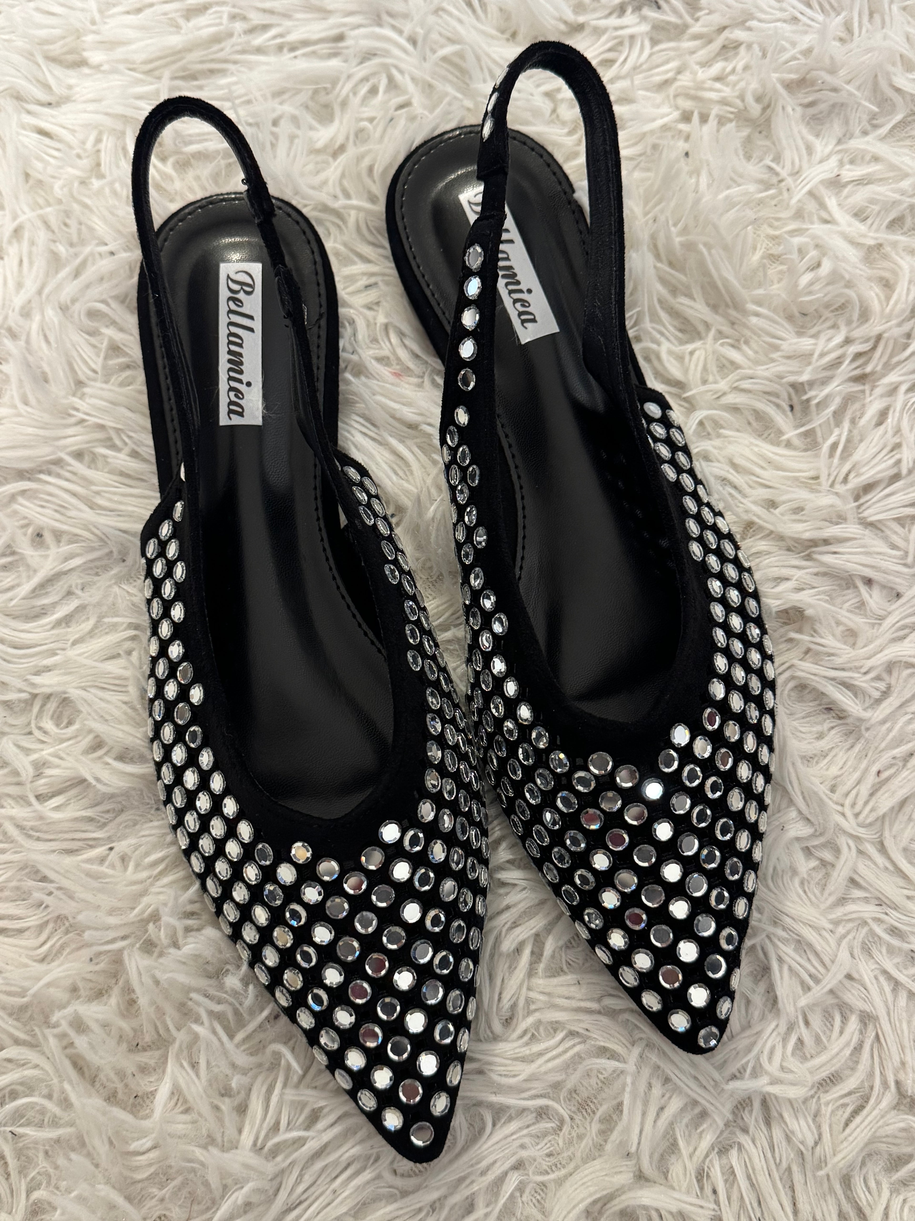 Slingback strass