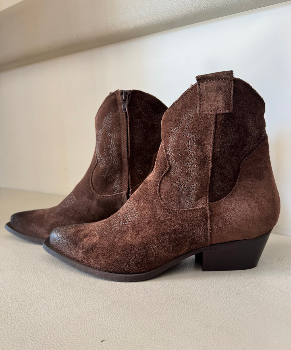 Texano in camoscio DIVINE FOLLIE