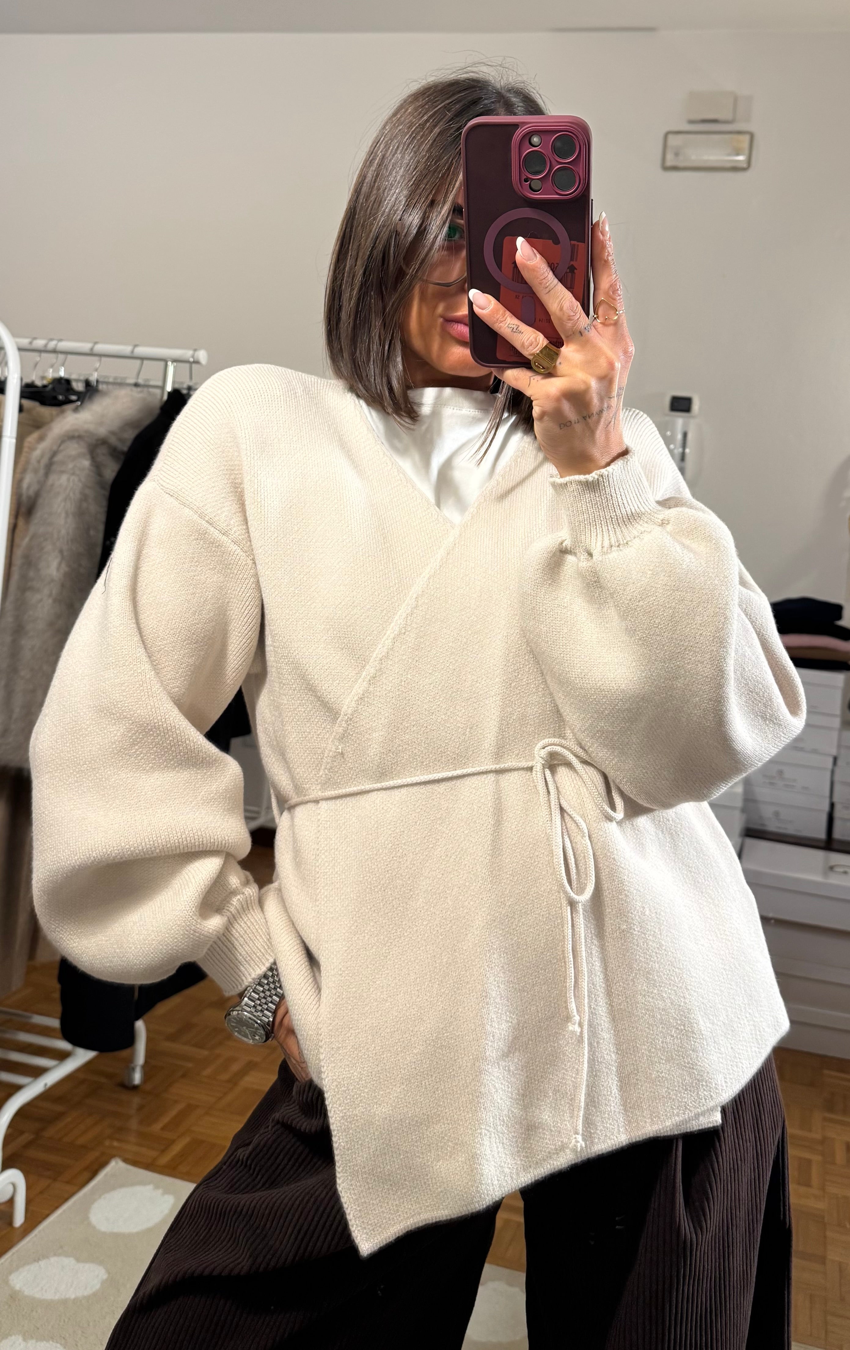 Cardigan scaldacuore