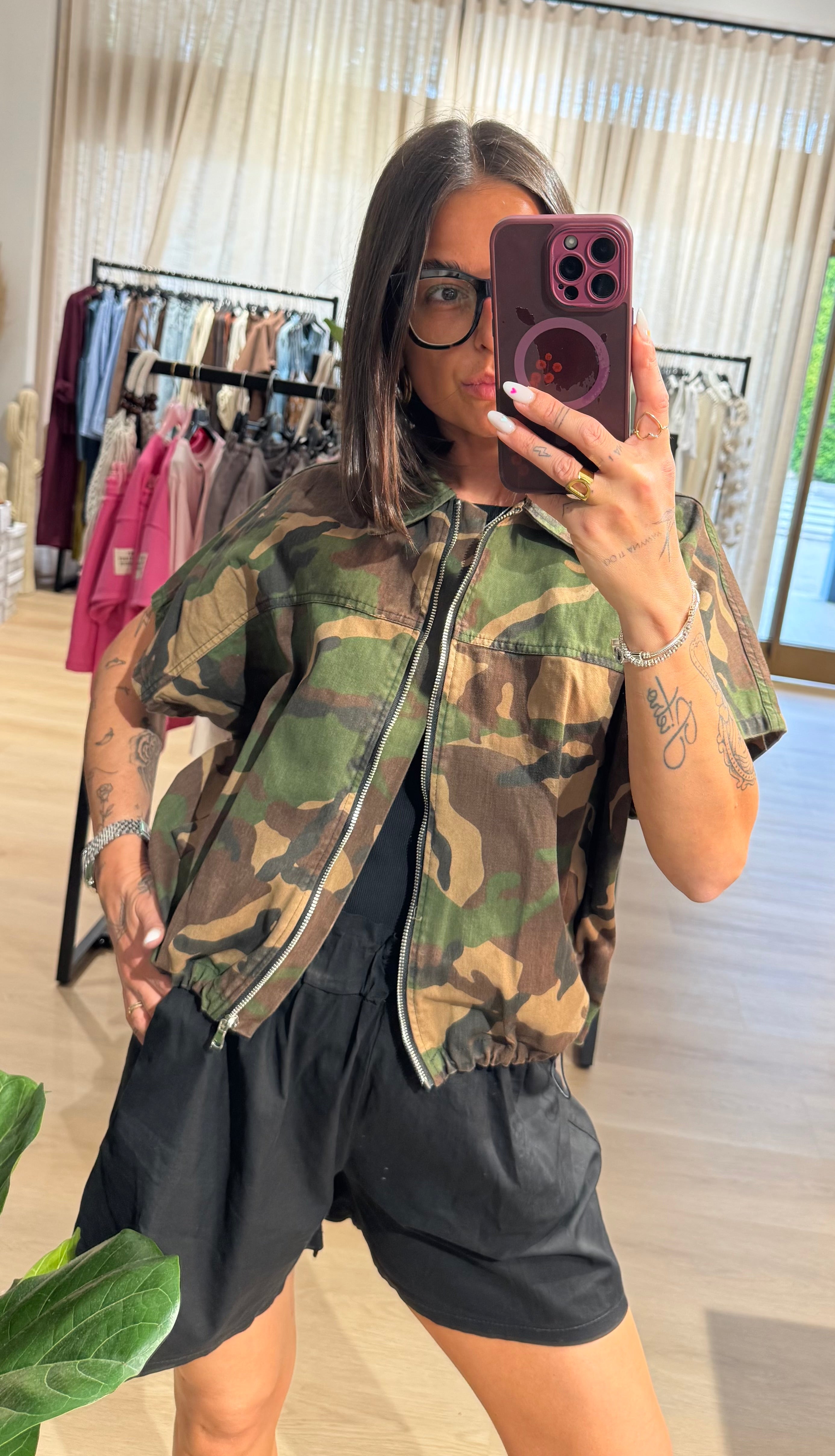 Gilet camouflage Lumina