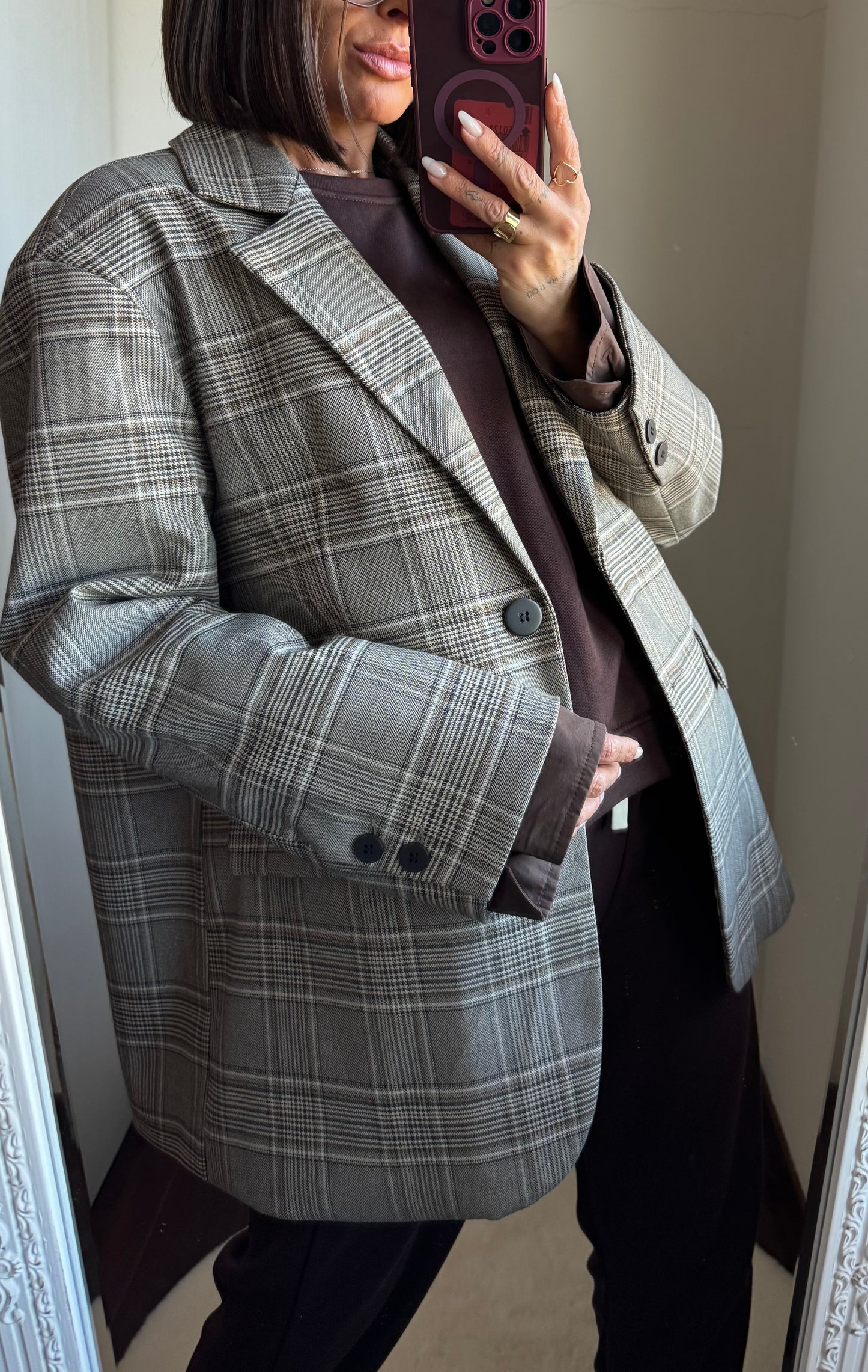 Blazer over Lumina con inserto