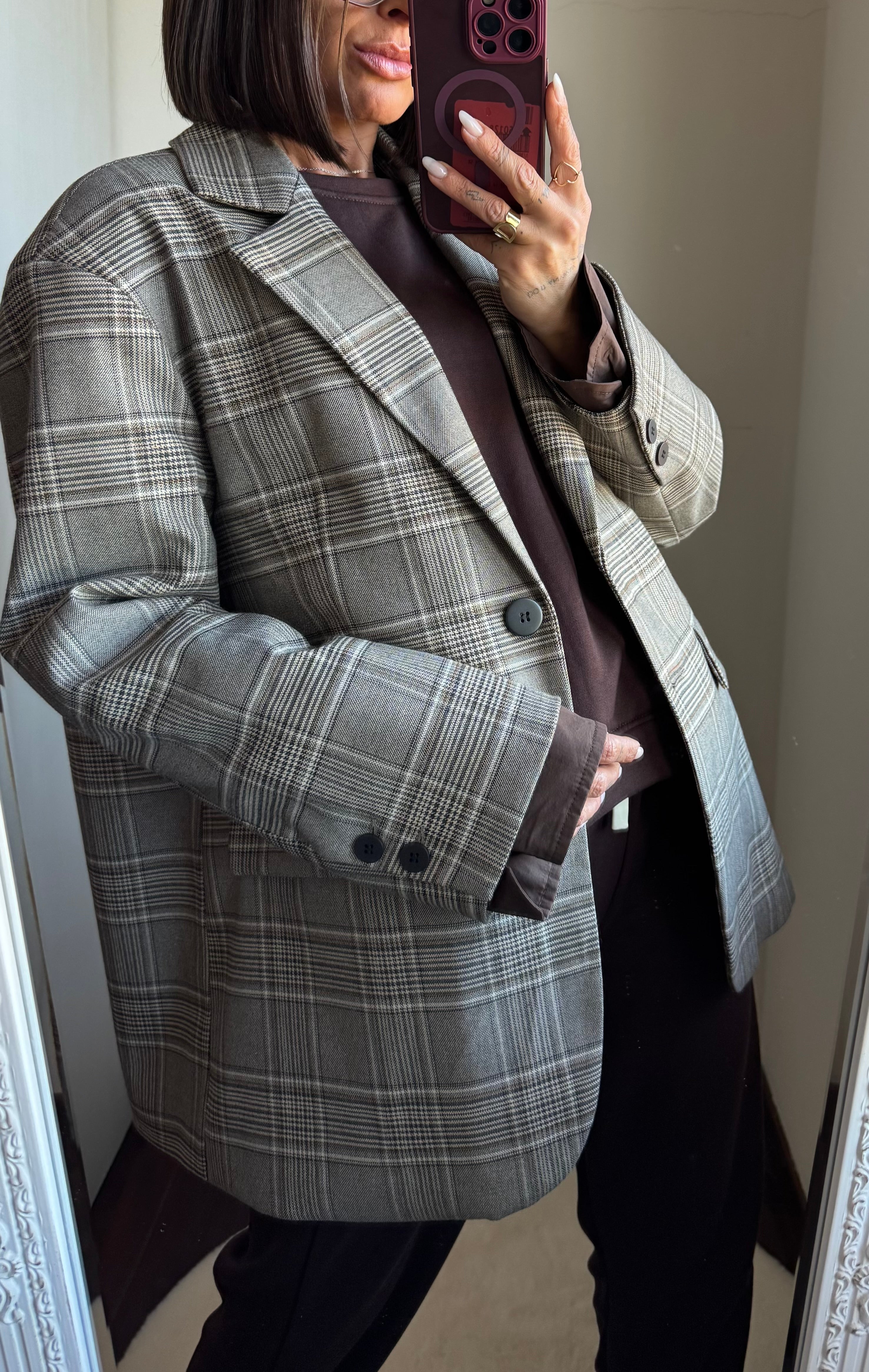 Blazer over Lumina con inserto