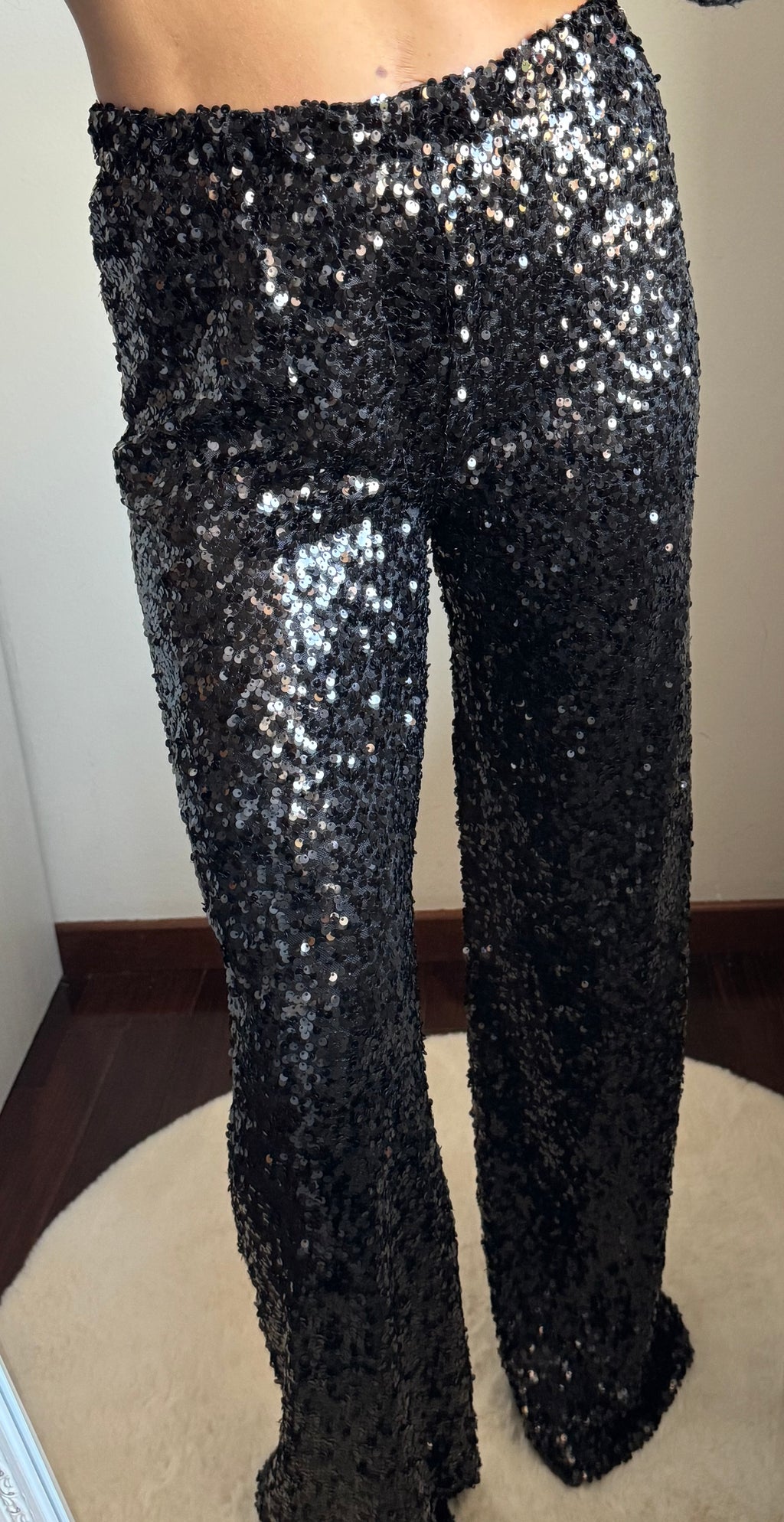Pantalone paillettes