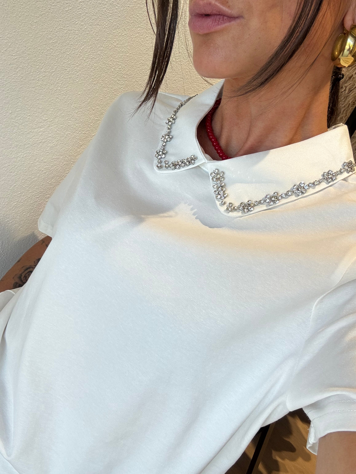 T-shirt strass YOU DECIDE