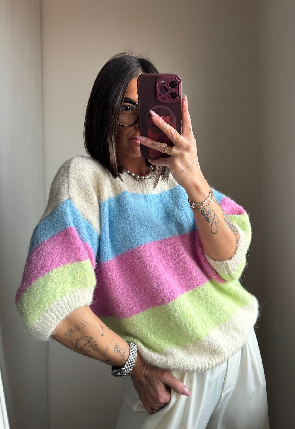 Pullover rainbow