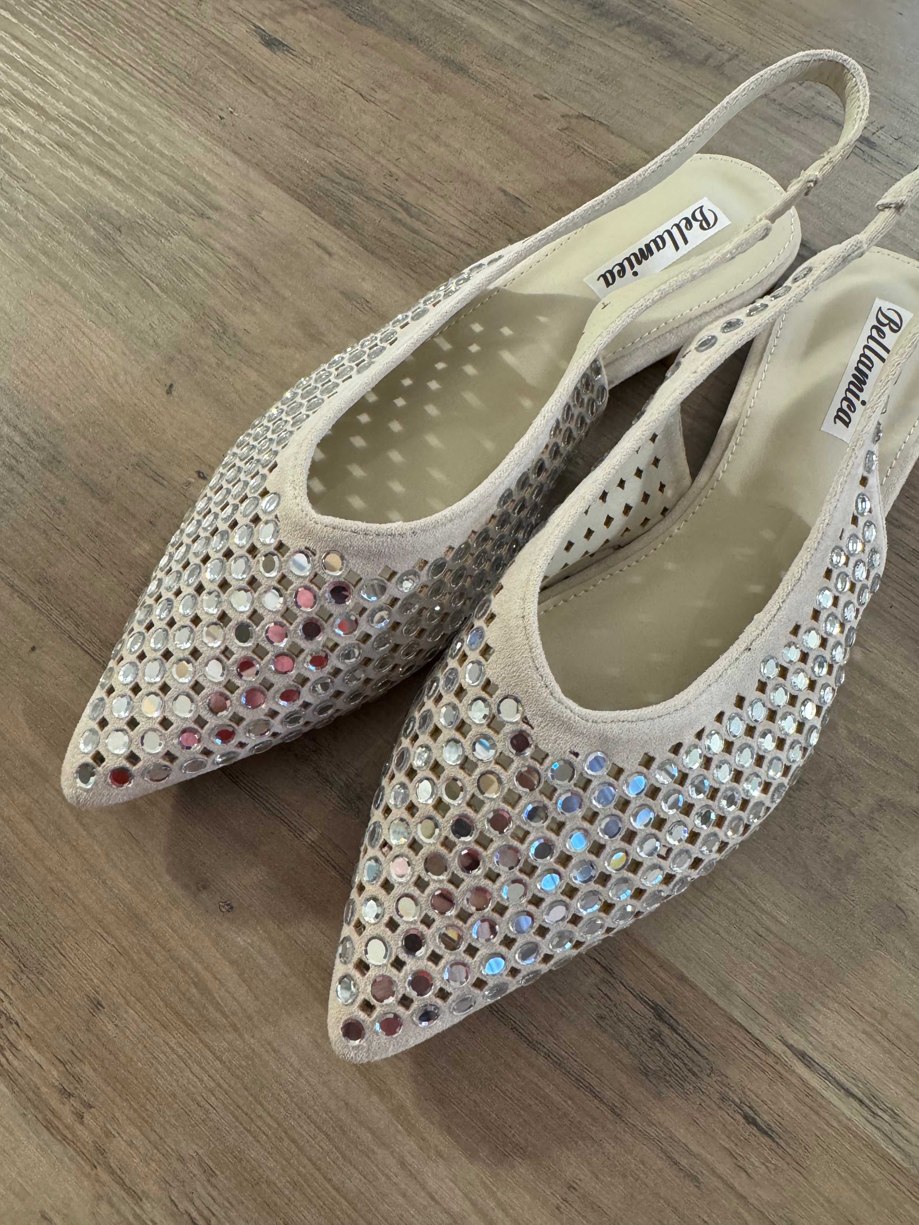 Slingback strass