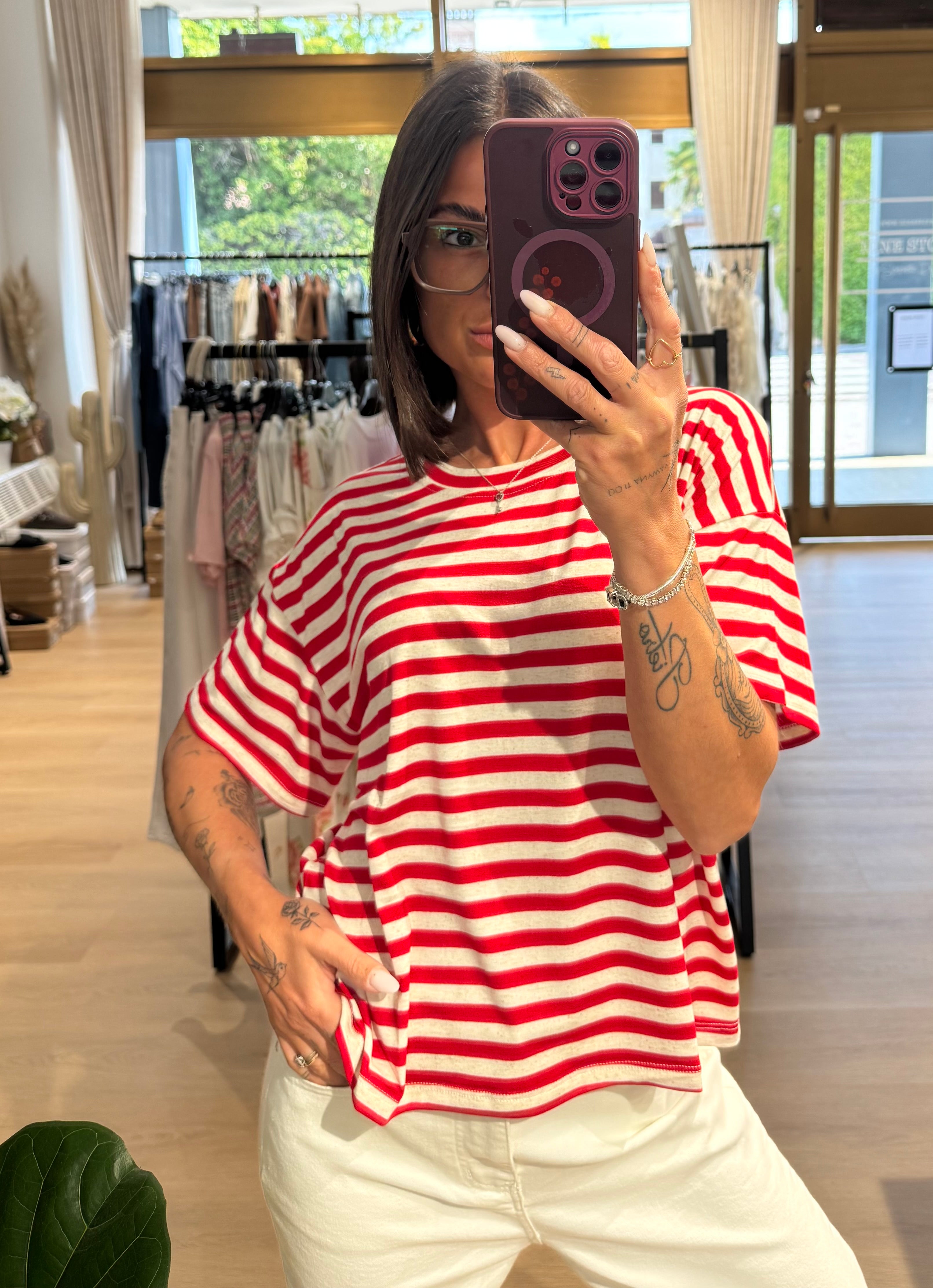 T-shirt a scatola Altamira