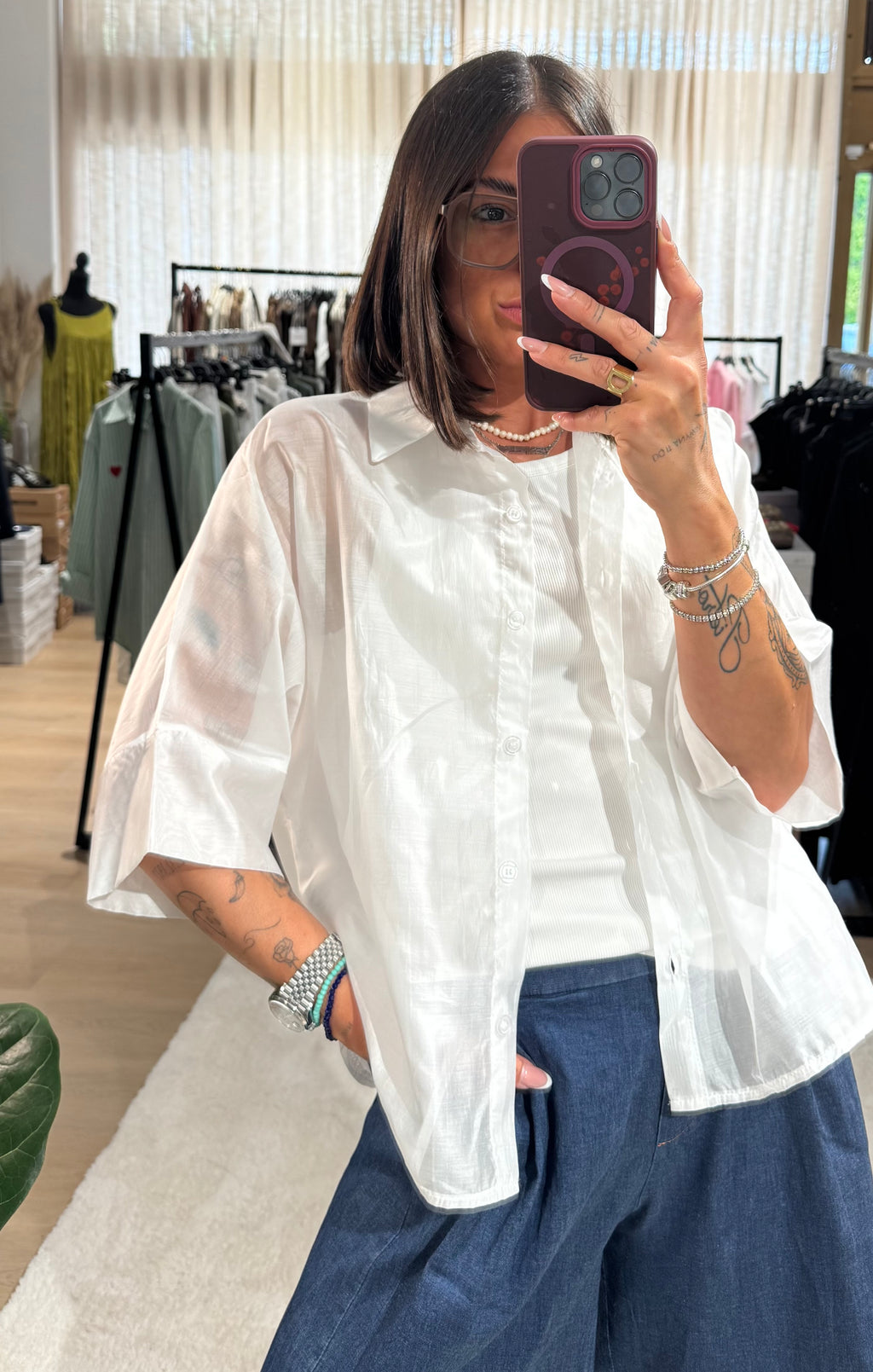 Camicia velo