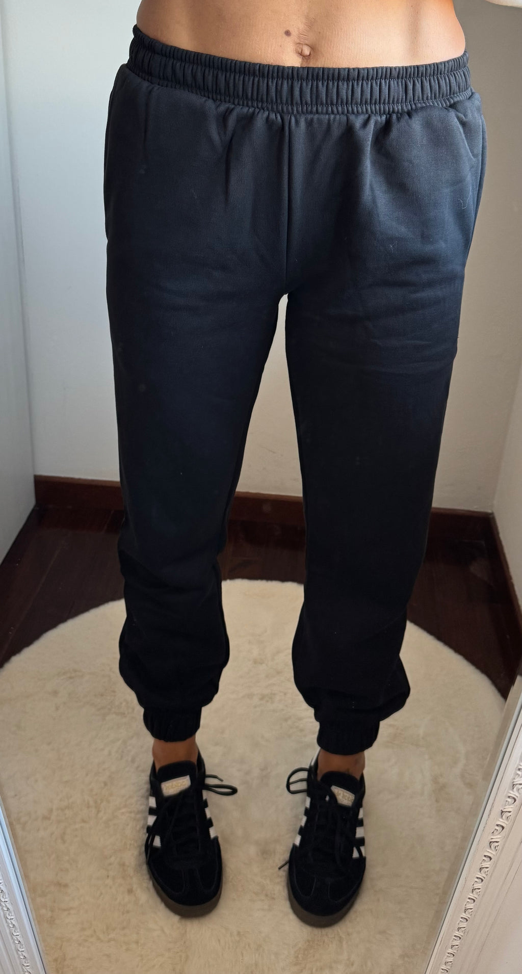 Pantalone tuta felpato