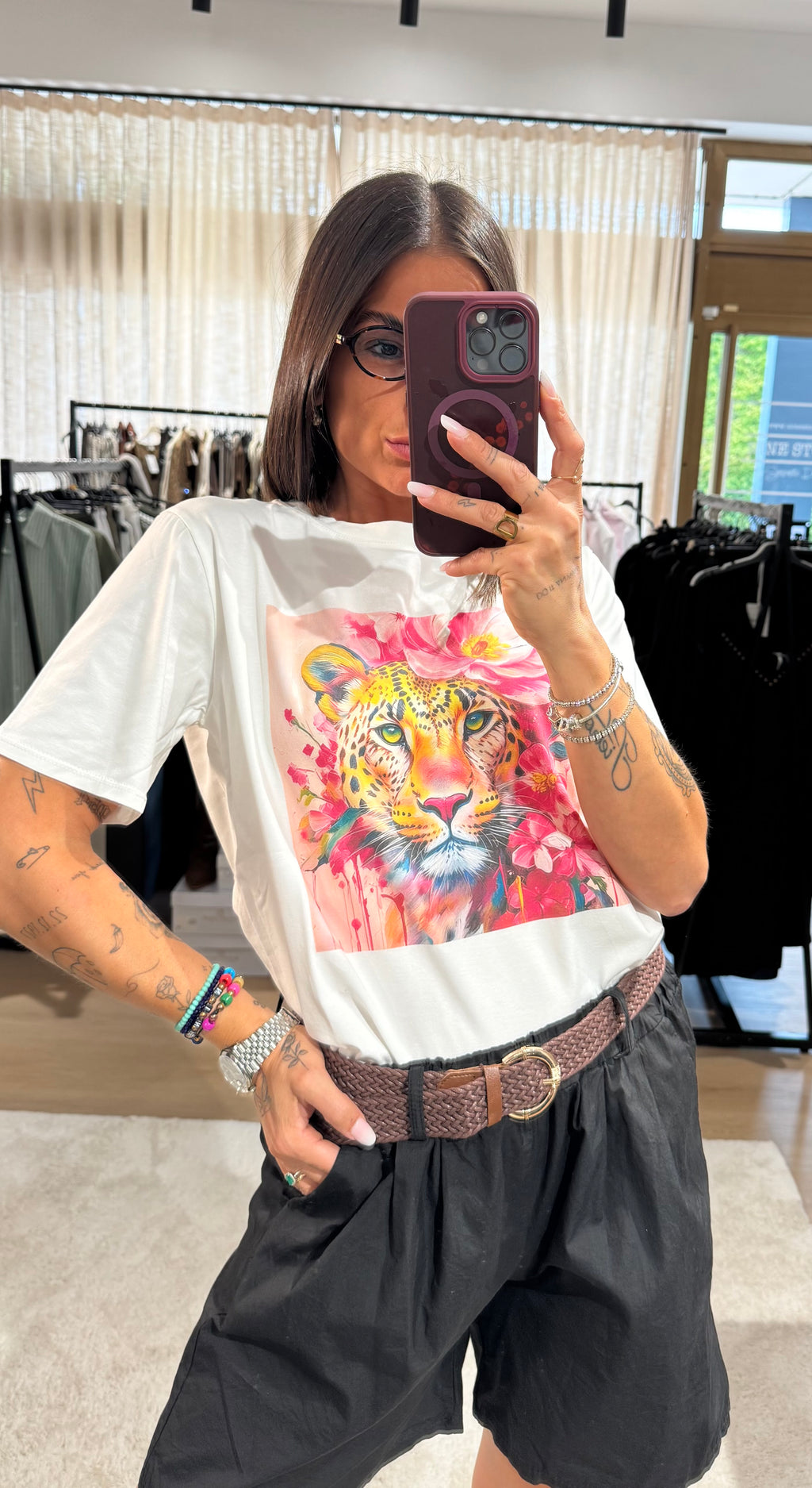 T-shirt peonia