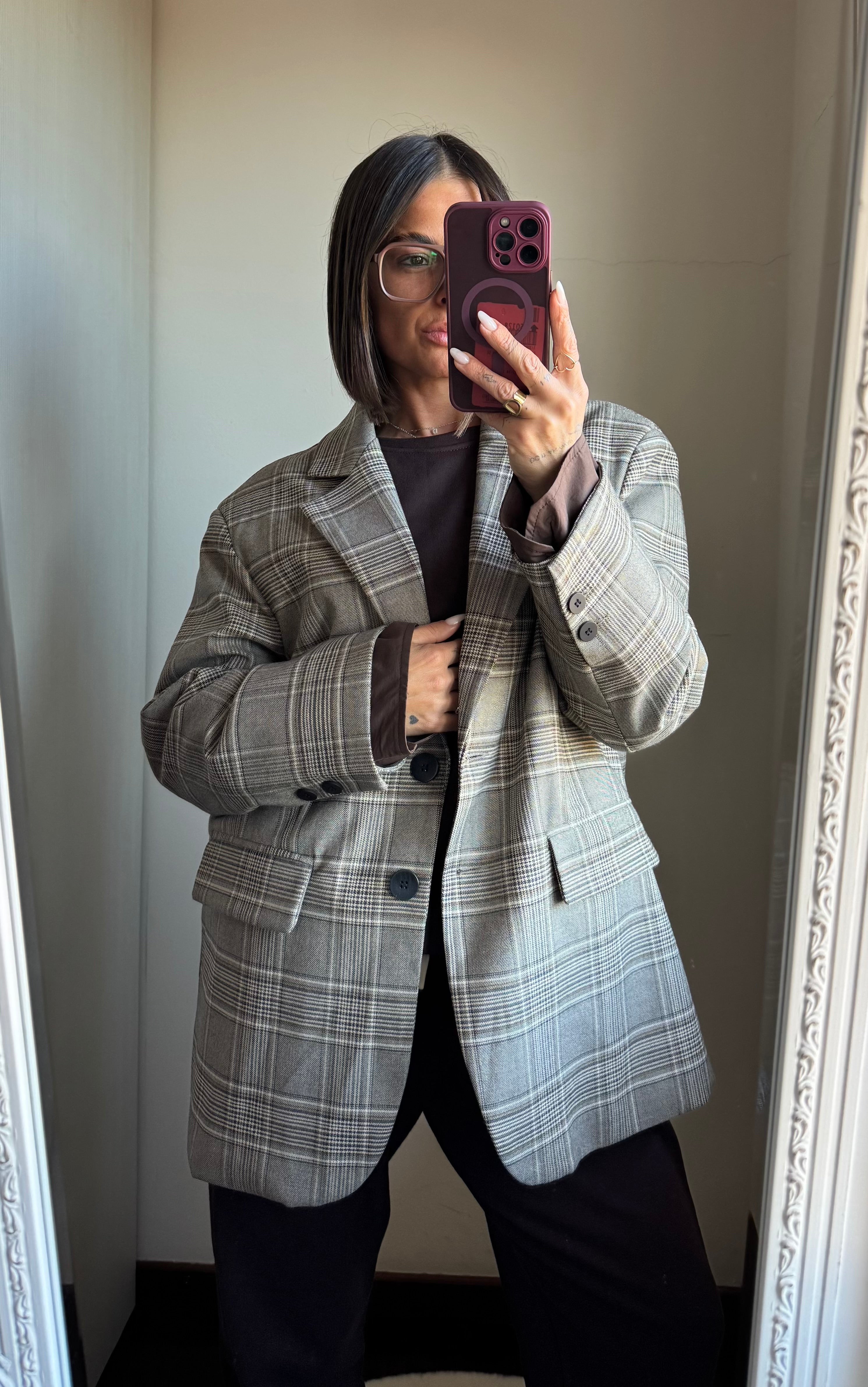 Blazer over Lumina con inserto