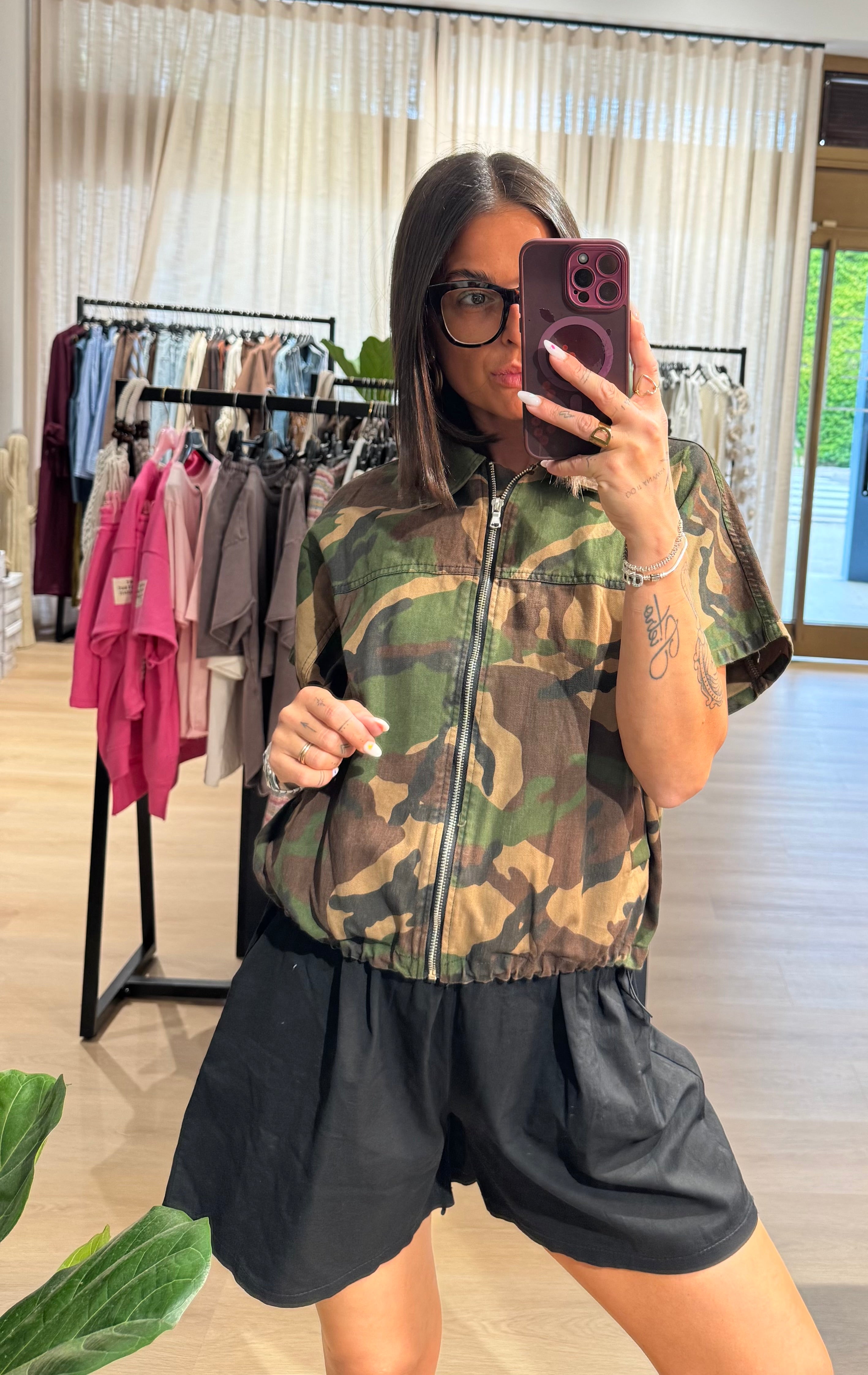Gilet camouflage Lumina